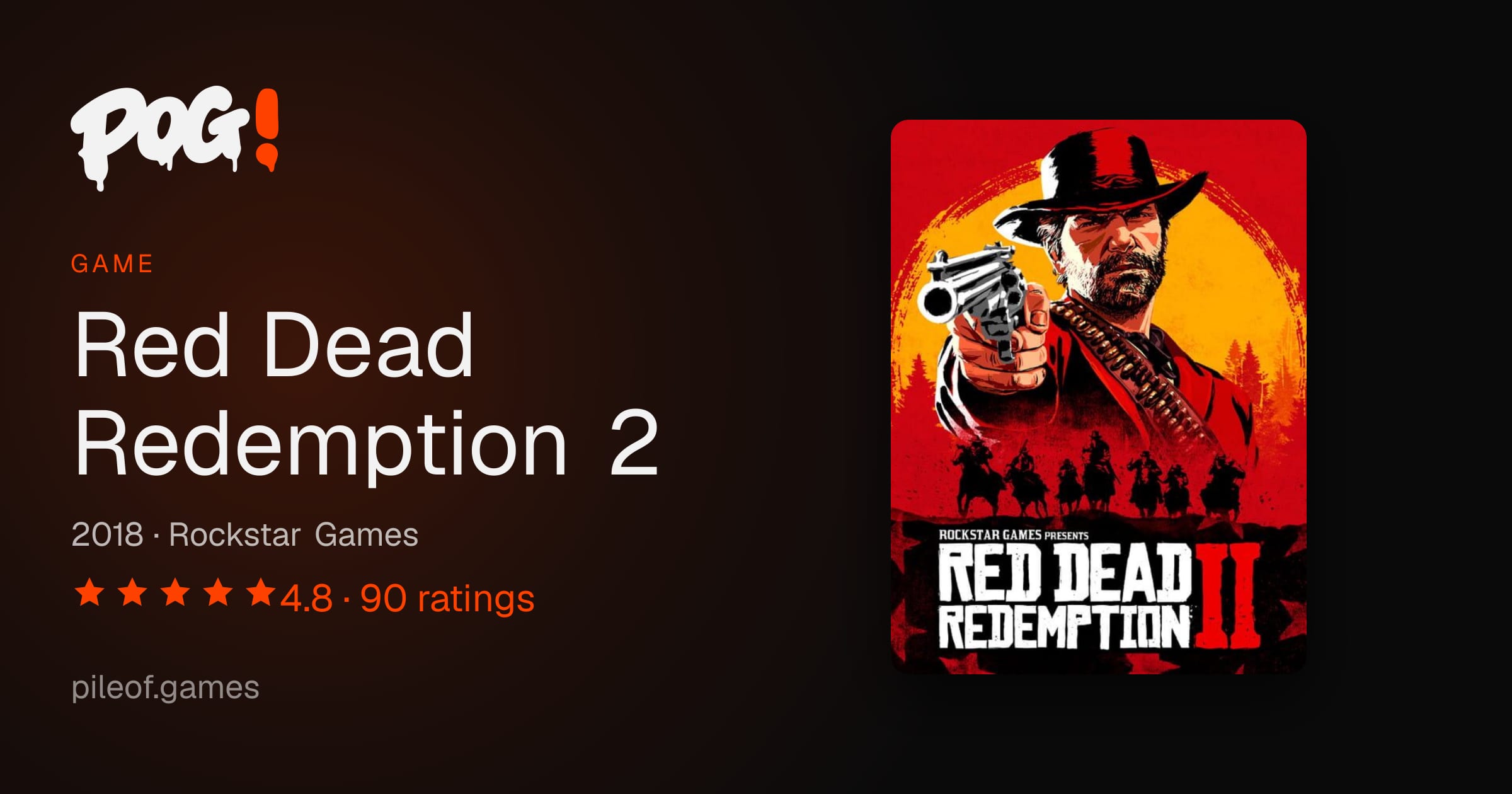 Red Dead Redemption 2 · POG