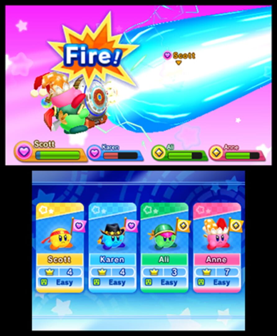 Kirby Fighters Deluxe screenshot 1