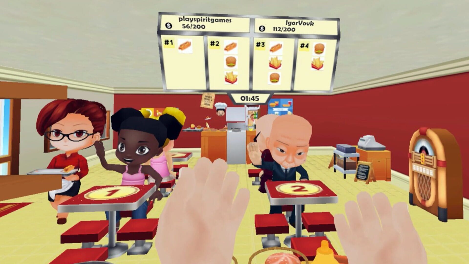 The Cooking Game VR screenshot 1