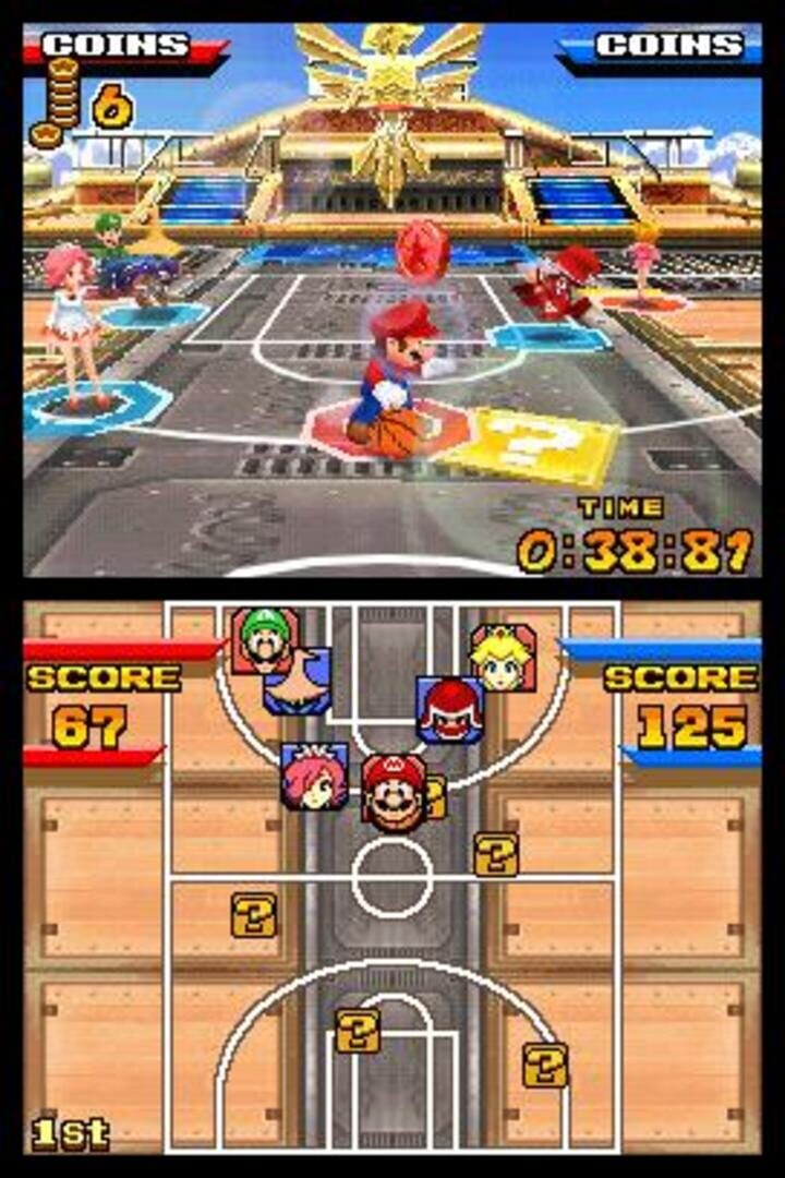 Mario Hoops 3-on-3 screenshot 1