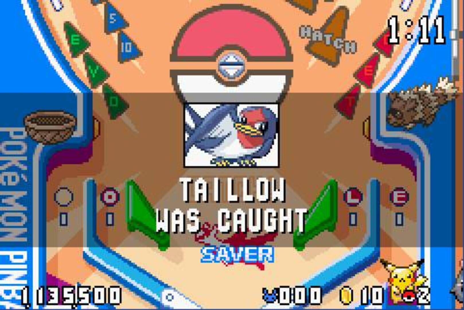Pokémon Pinball: Ruby & Sapphire screenshot 1