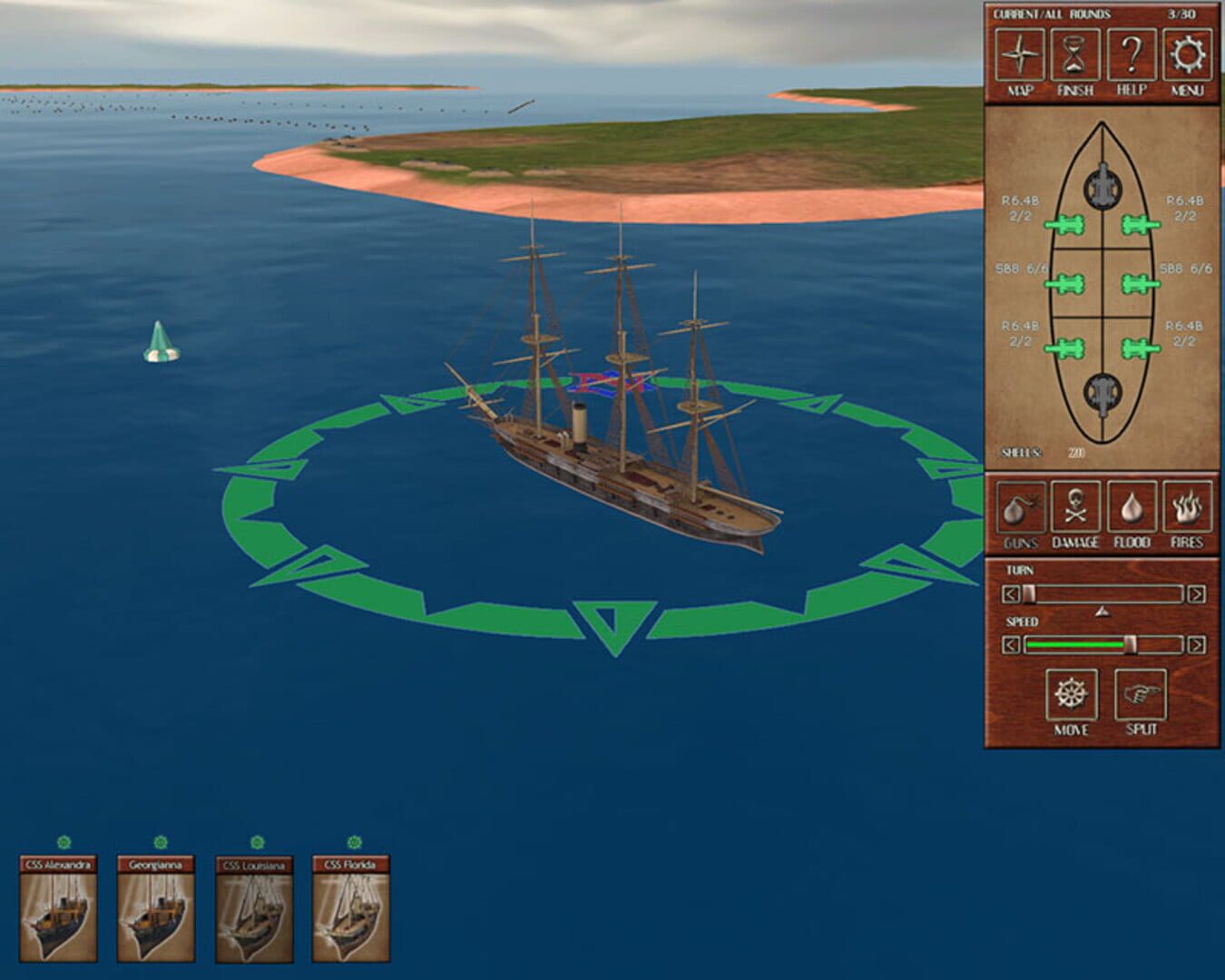 Ironclads: American Civil War screenshot 1