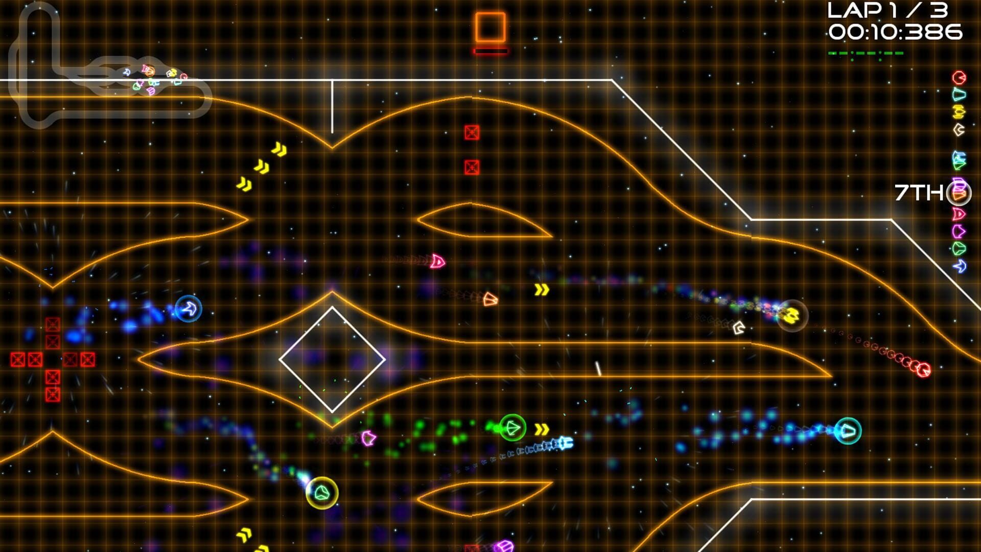 Super Laser Racer screenshot 1