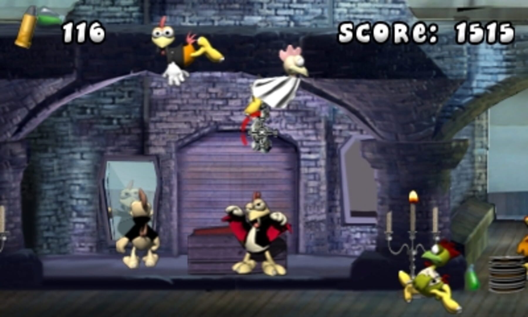 Crazy Chicken: Director's Cut 3D screenshot 1