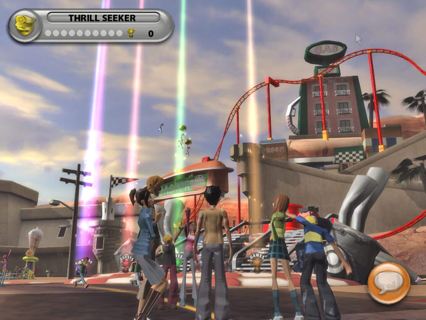 Thrillville: Off the Rails screenshot 1