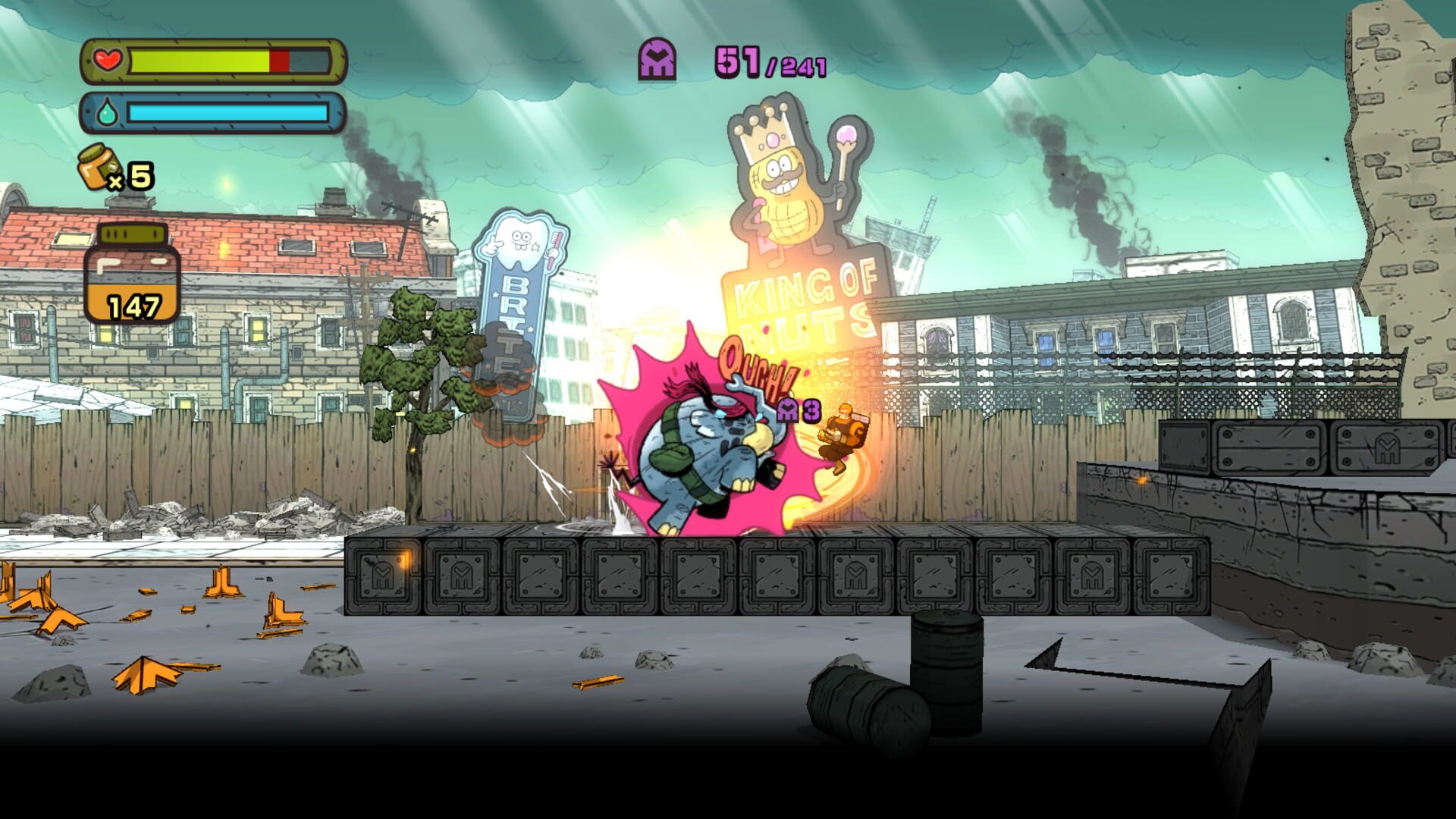 Tembo the Badass Elephant screenshot 1