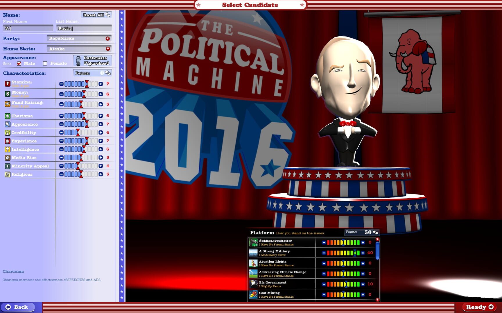 The Political Machine 2016 screenshot 1