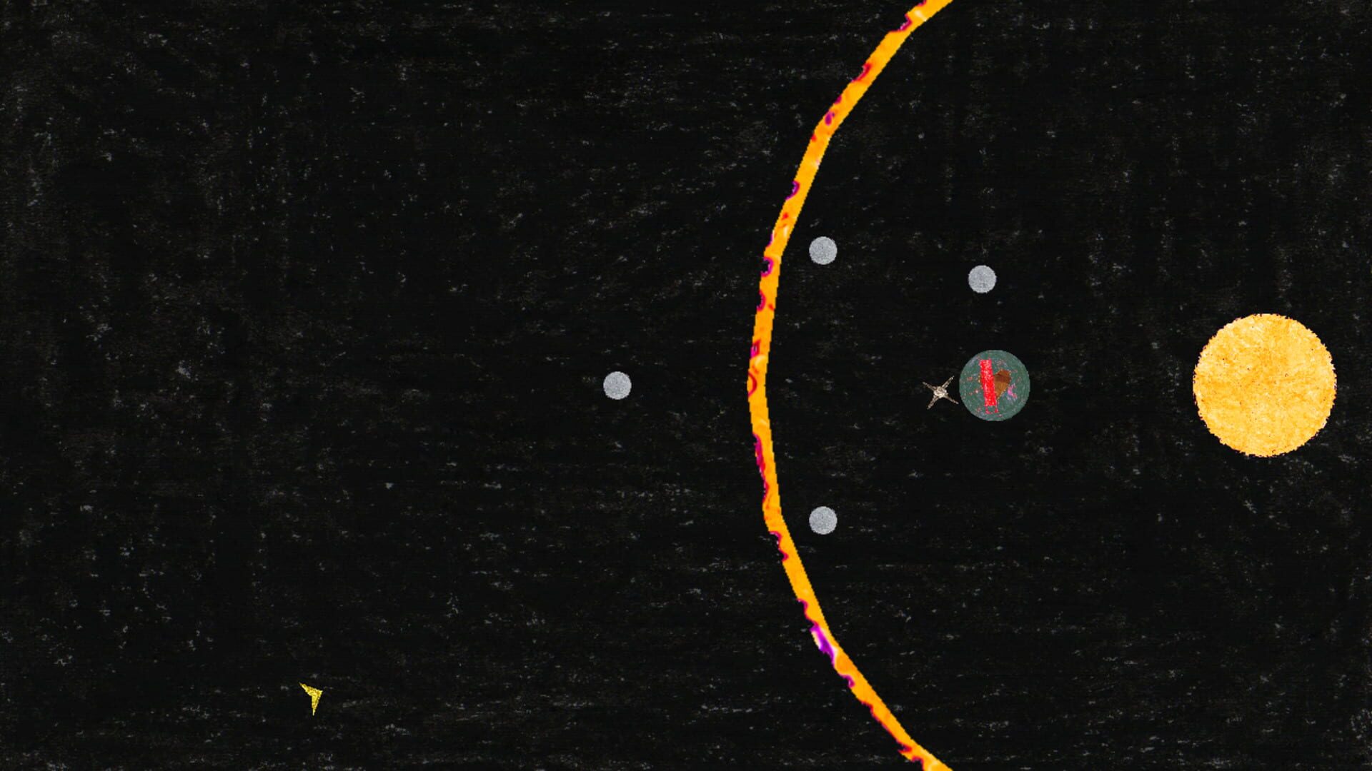 ZaciSa: Defense of the Crayon Dimensions! screenshot 1