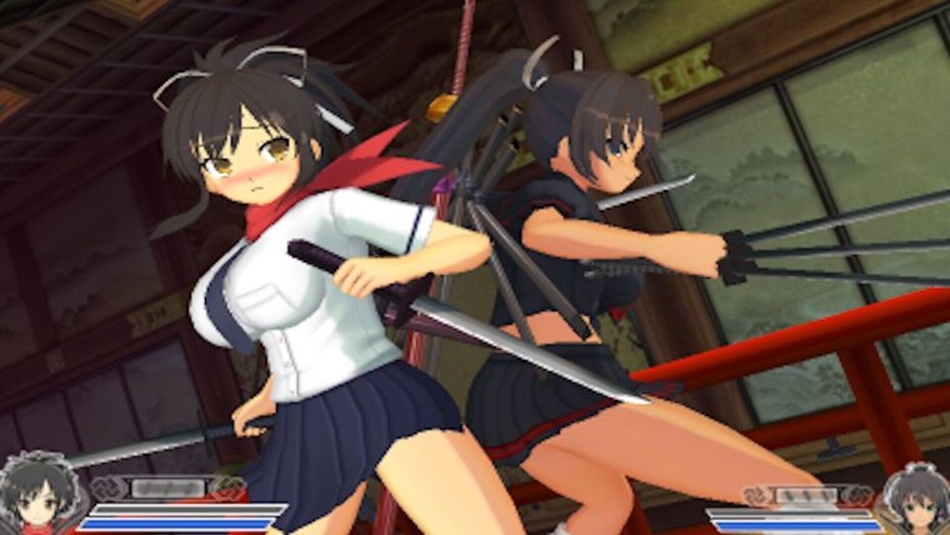 Senran Kagura 2: Deep Crimson screenshot 1
