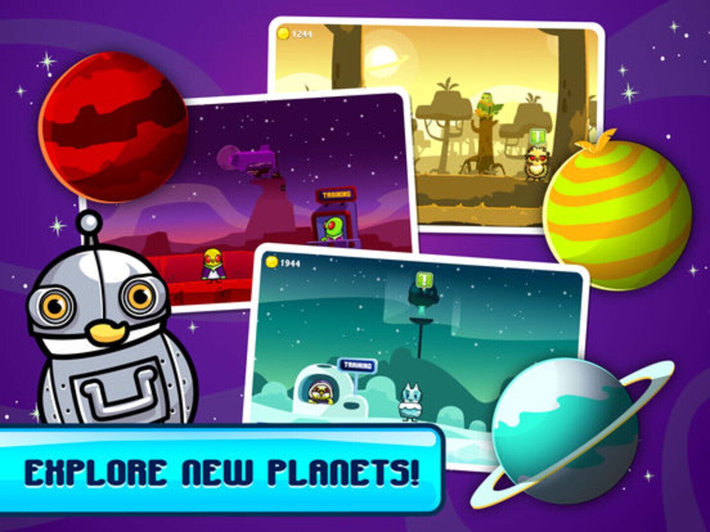 Duck Life: Space screenshot 1