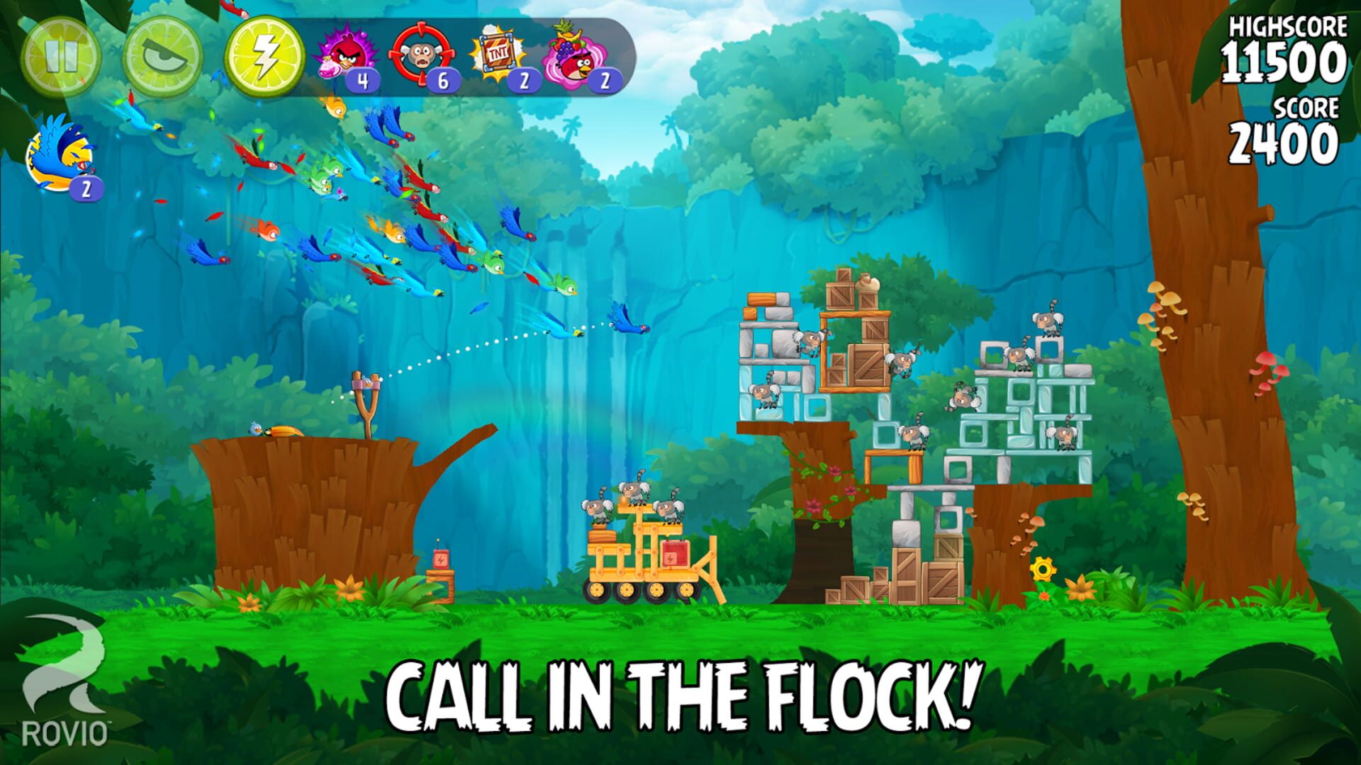 Angry Birds Rio screenshot 1