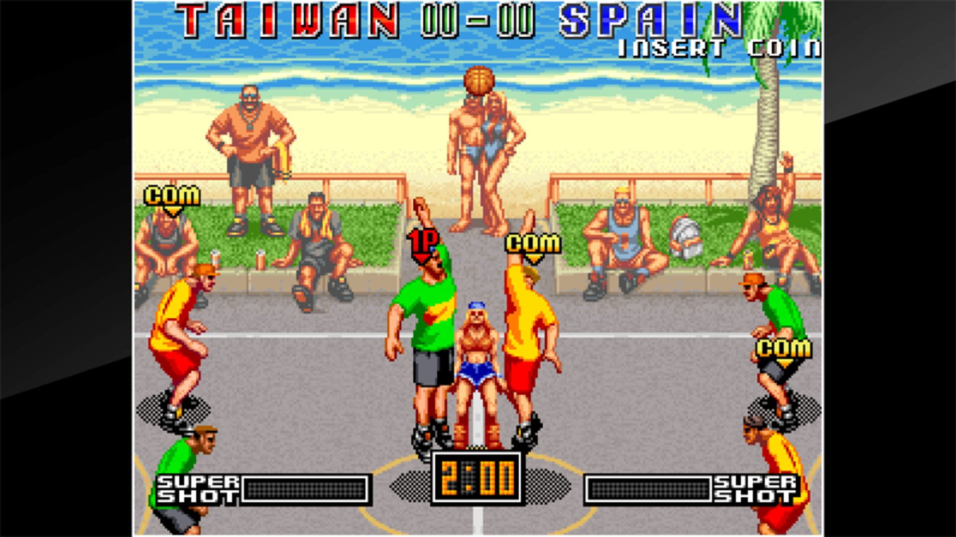 ACA Neo Geo: Street Hoop screenshot 1