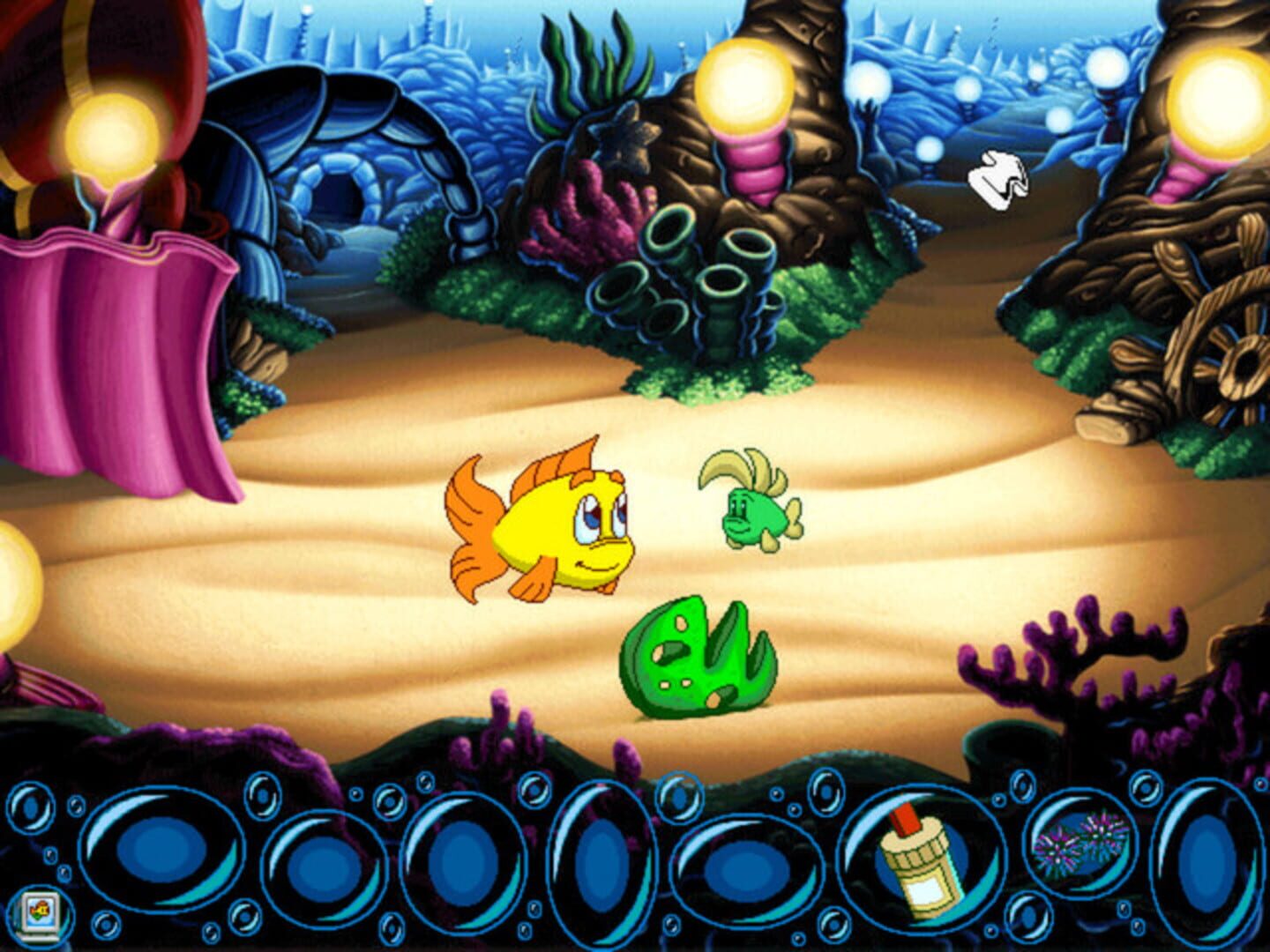 Freddi Fish 5: The Case of the Creature of Coral Cove screenshot 1