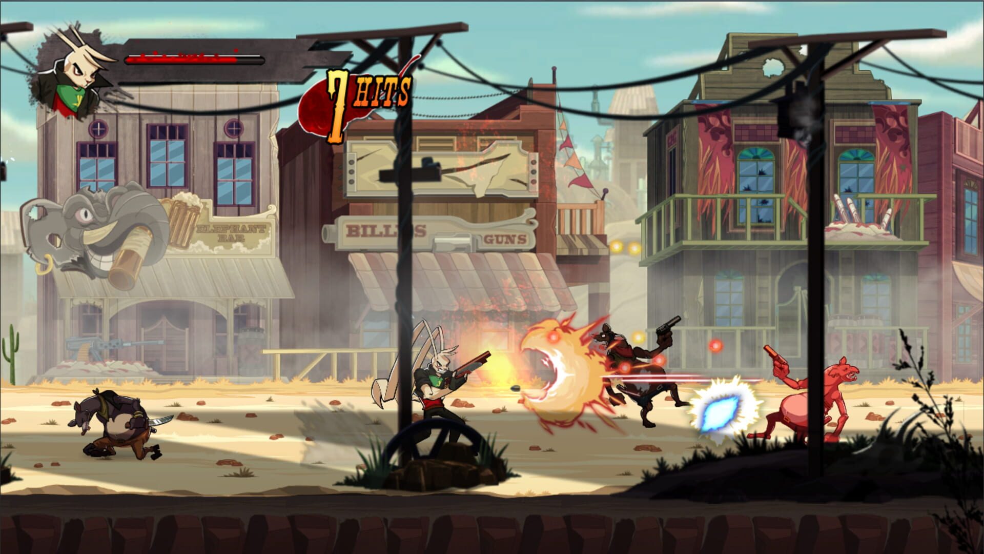 Dusty Revenge: Co-Op Edition screenshot 1