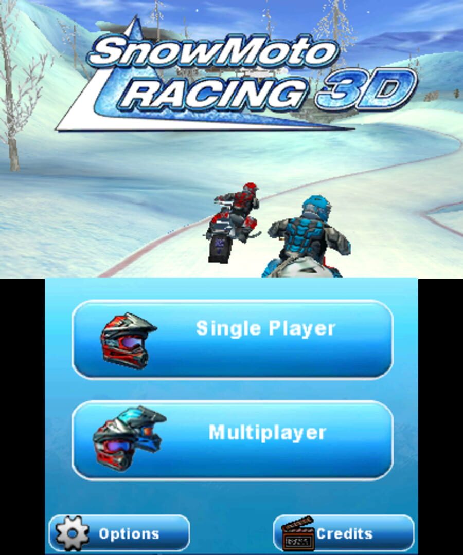 Snow Moto Racing 3D screenshot 1