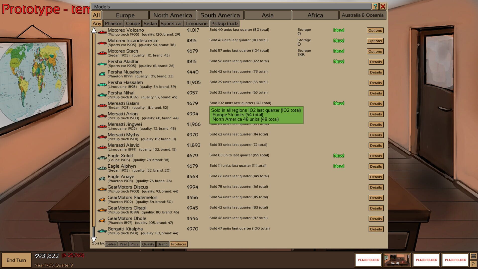 Automobile Tycoon screenshot 1