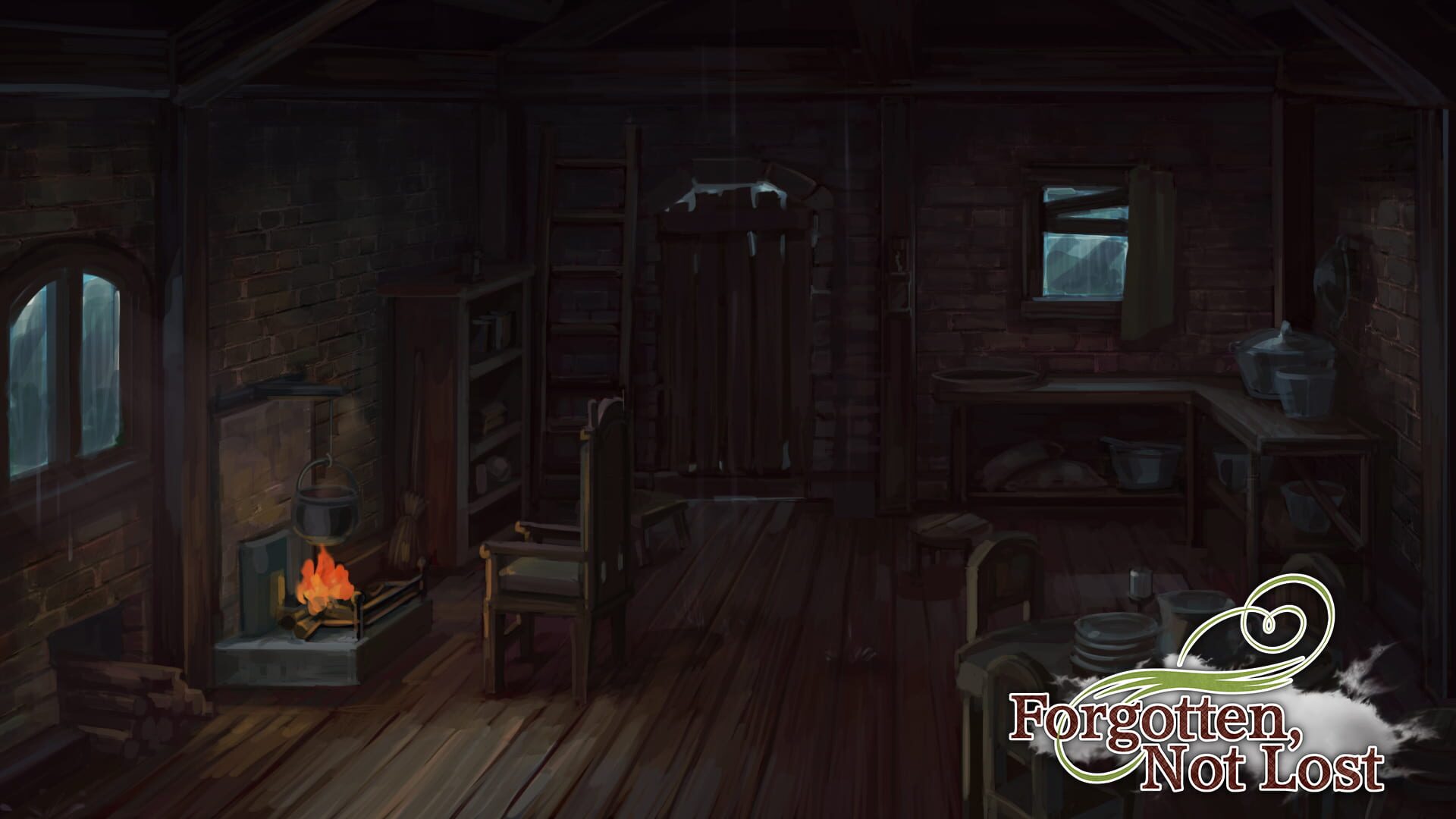 Forgotten, Not Lost - A Kinetic Novel screenshot 1