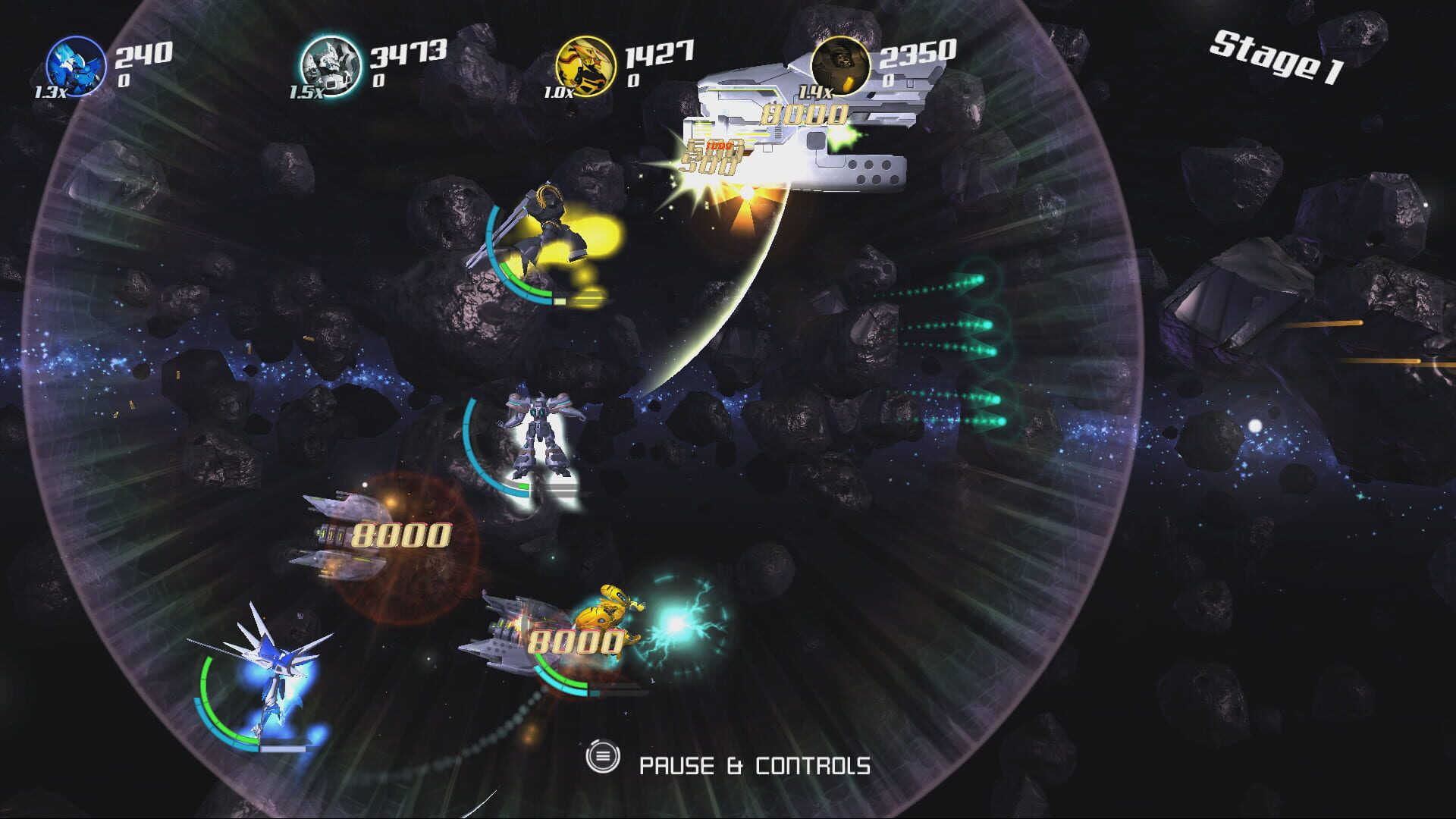 Stardust Galaxy Warriors: Stellar Climax screenshot 1