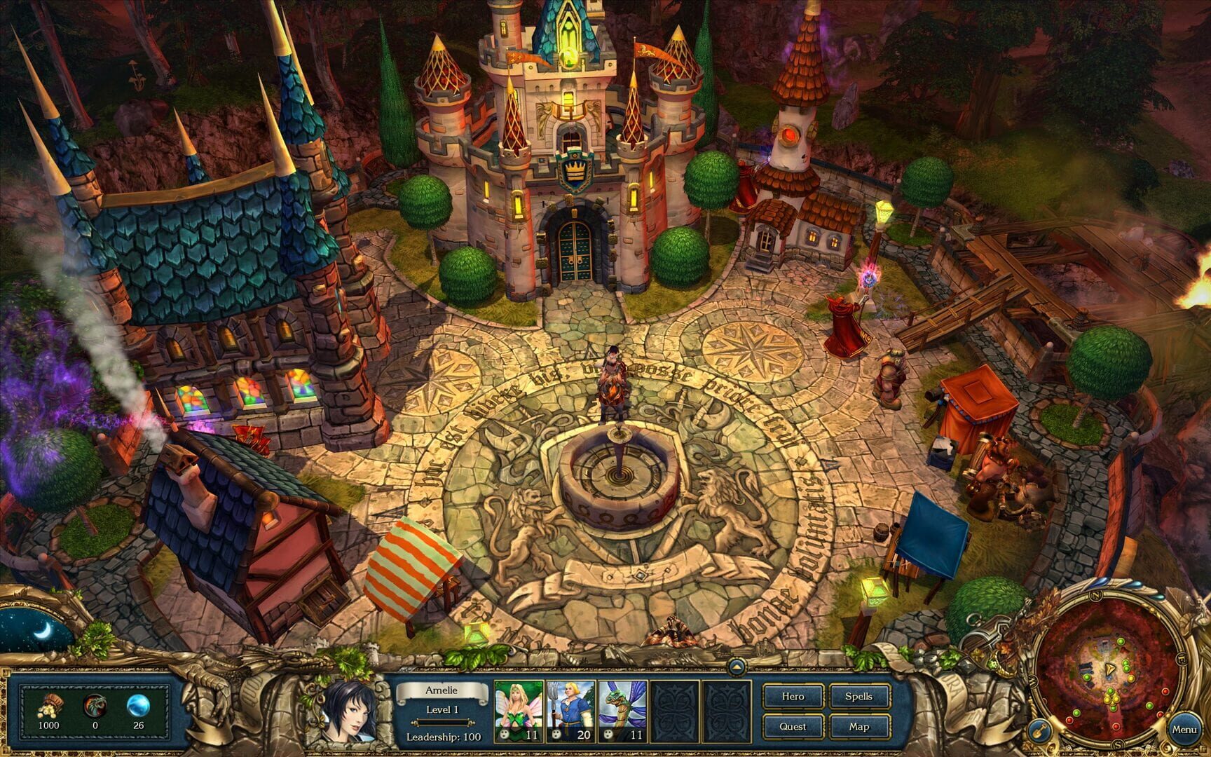 King's Bounty: Armored Princess screenshot 1