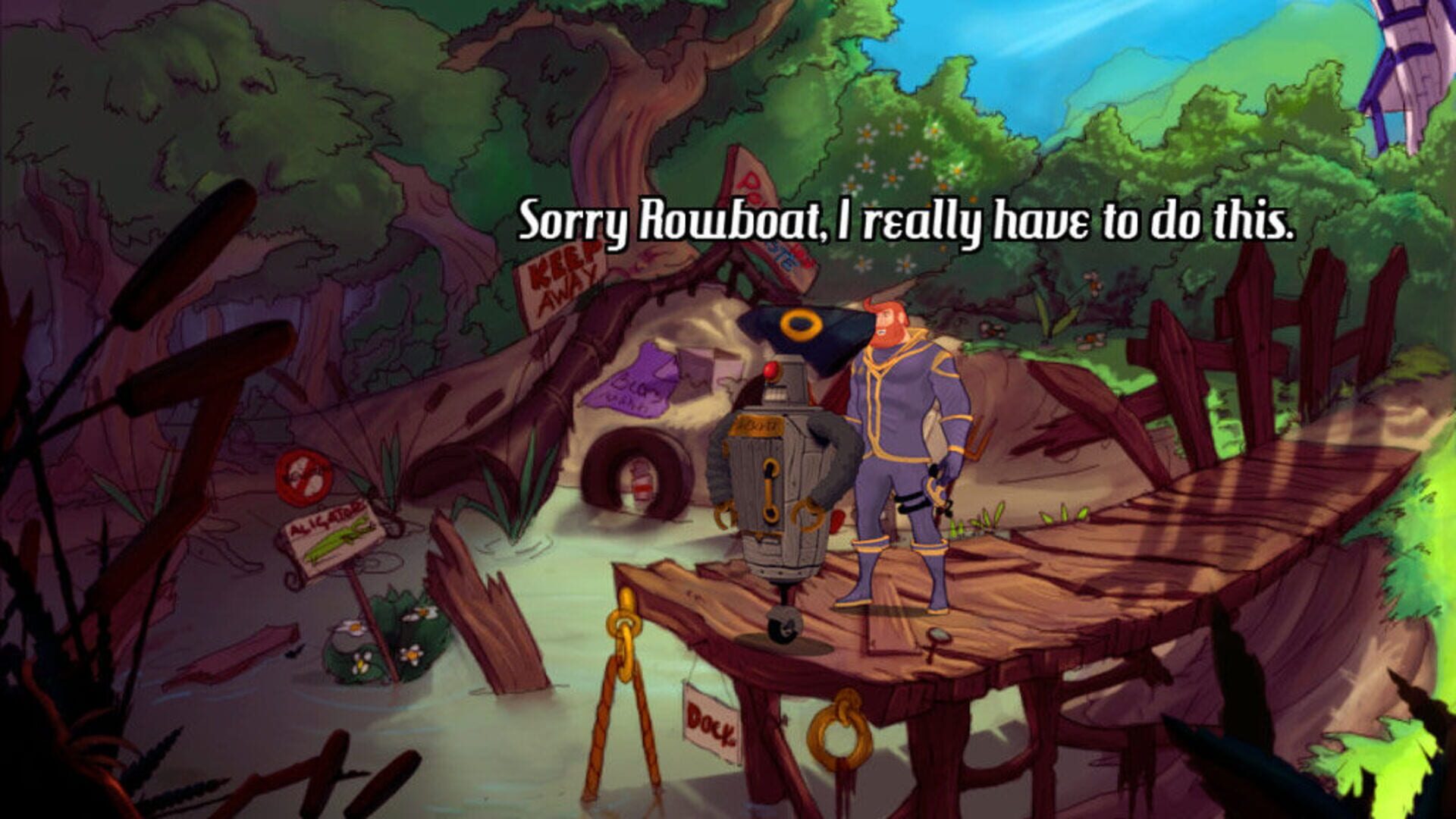 Kaptain Brawe: A Brawe New World screenshot 1