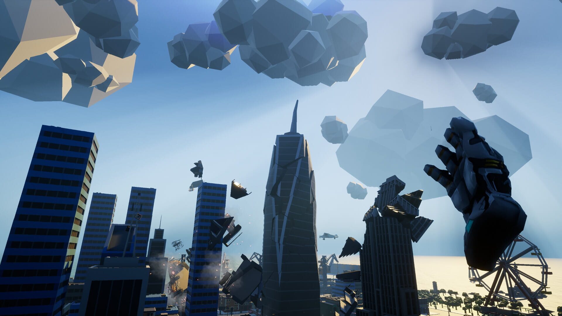 VRobot: VR Giant Robot Destruction Simulator screenshot 1