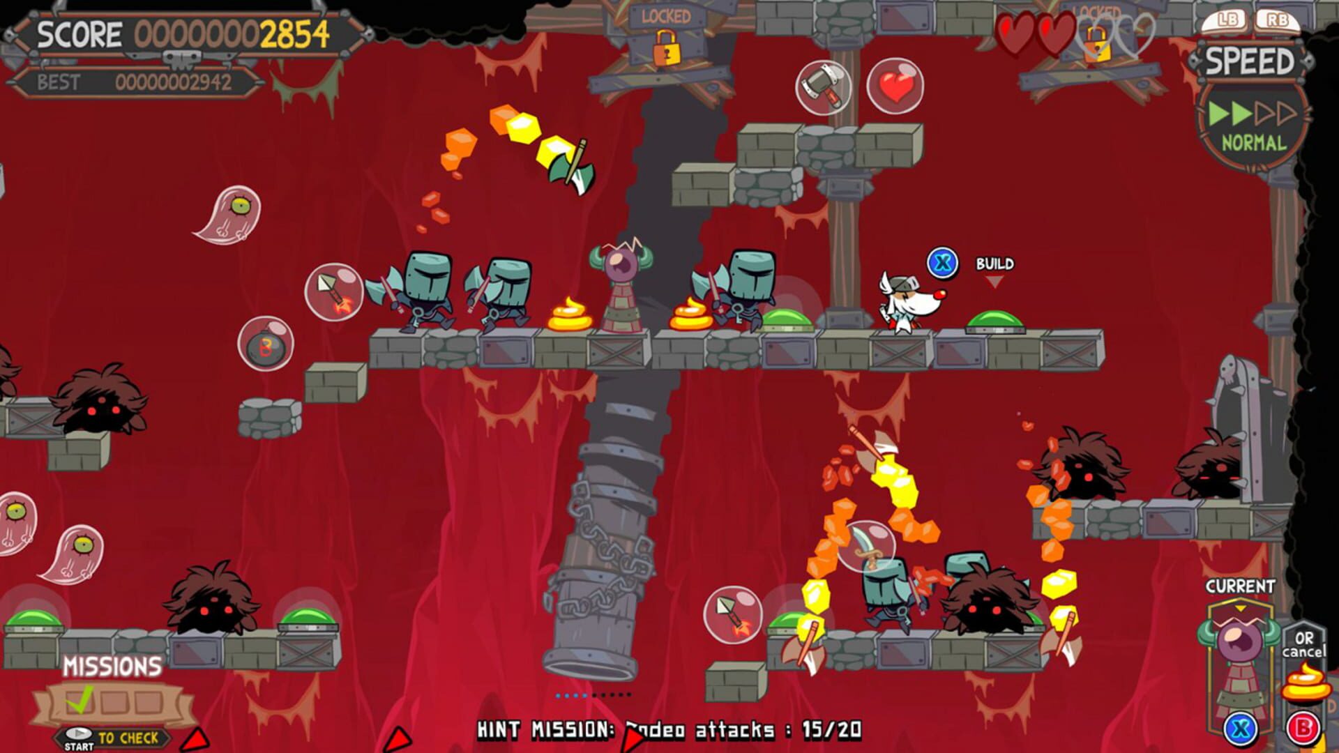 Poöf vs. The Cursed Kitty screenshot 1