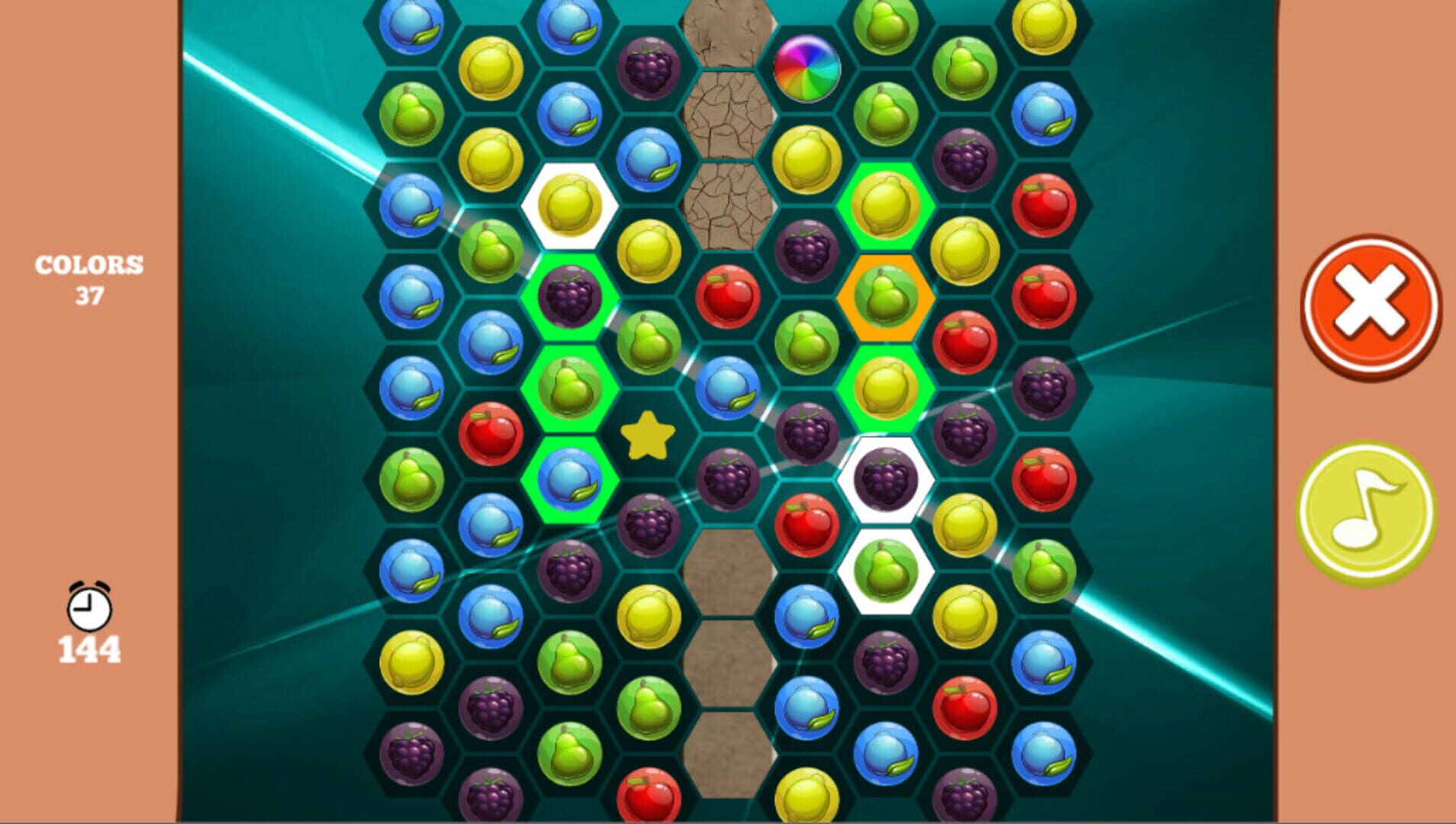 Swipe Fruit Smash screenshot 1