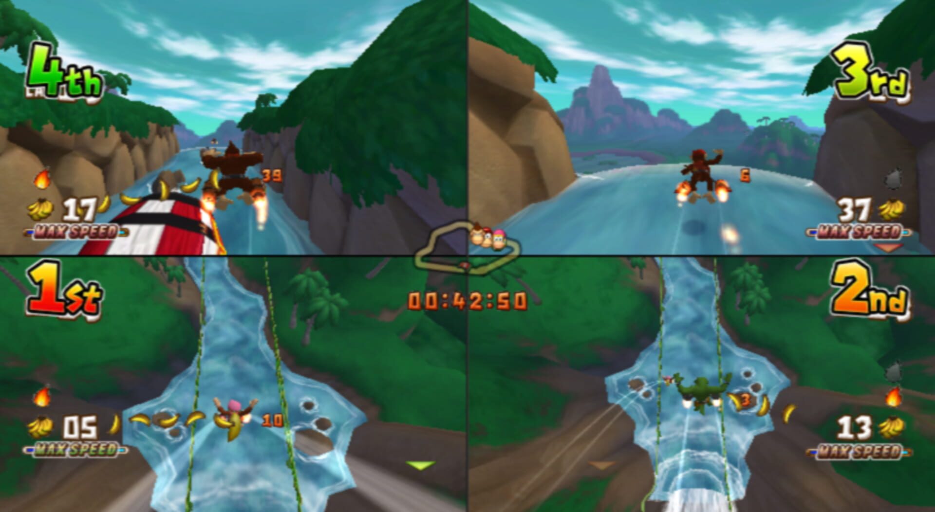 Donkey Kong Barrel Blast screenshot 1