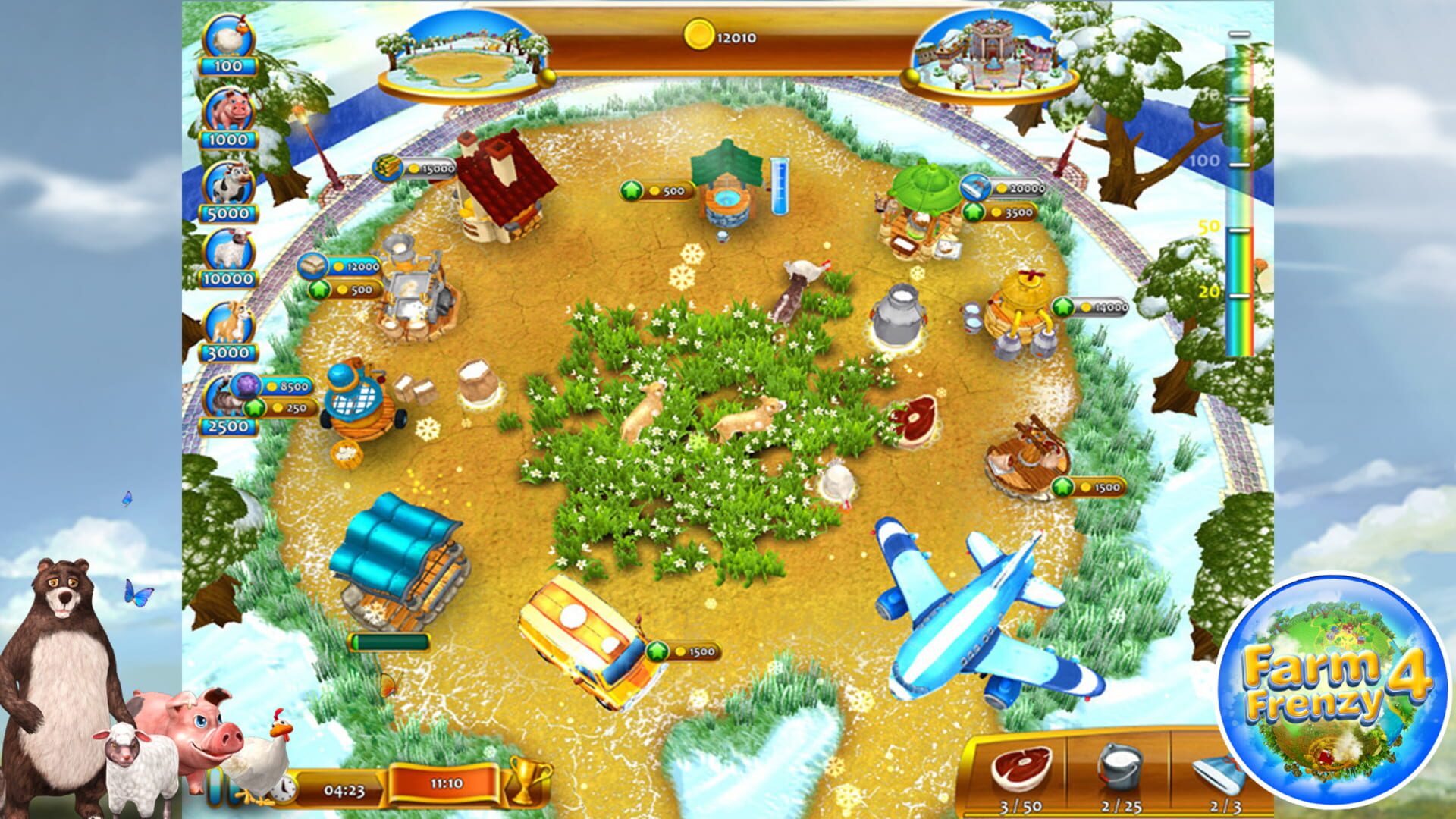 Farm Frenzy 4 screenshot 1