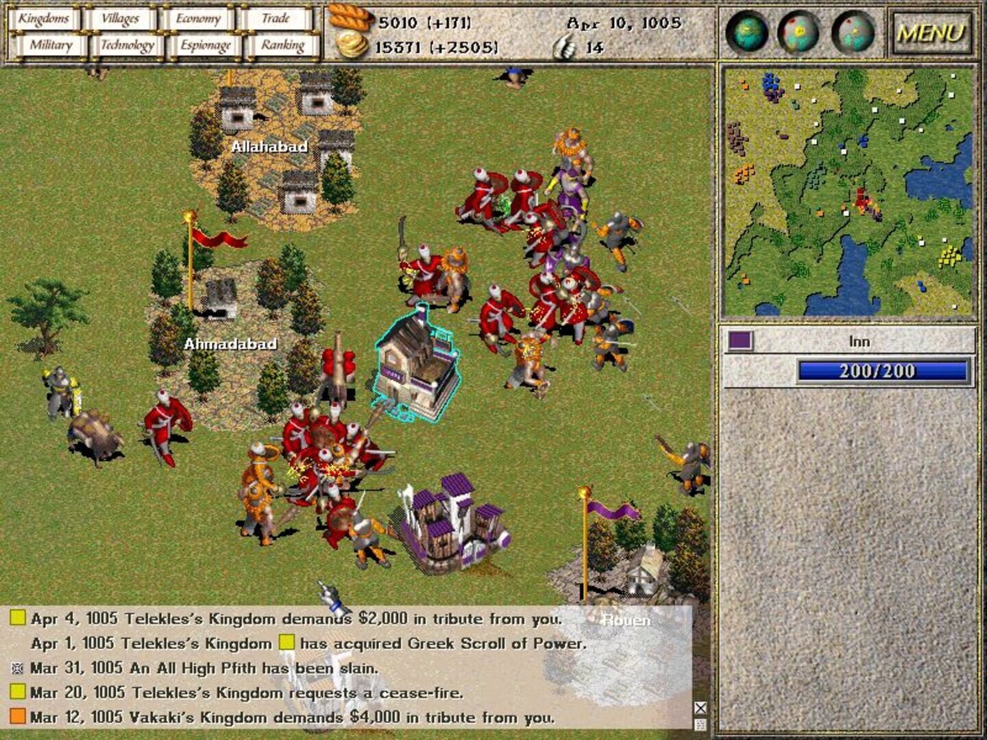 Seven Kingdoms: Ancient Adversaries screenshot 1