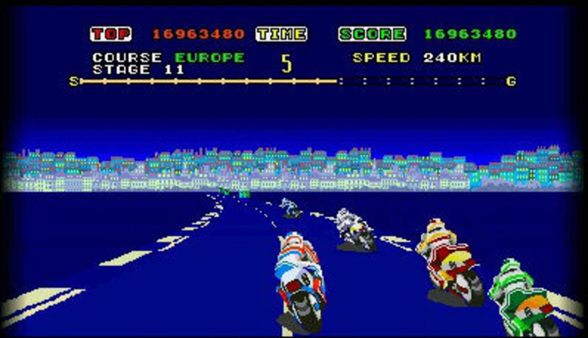 3D Super Hang-On screenshot 1