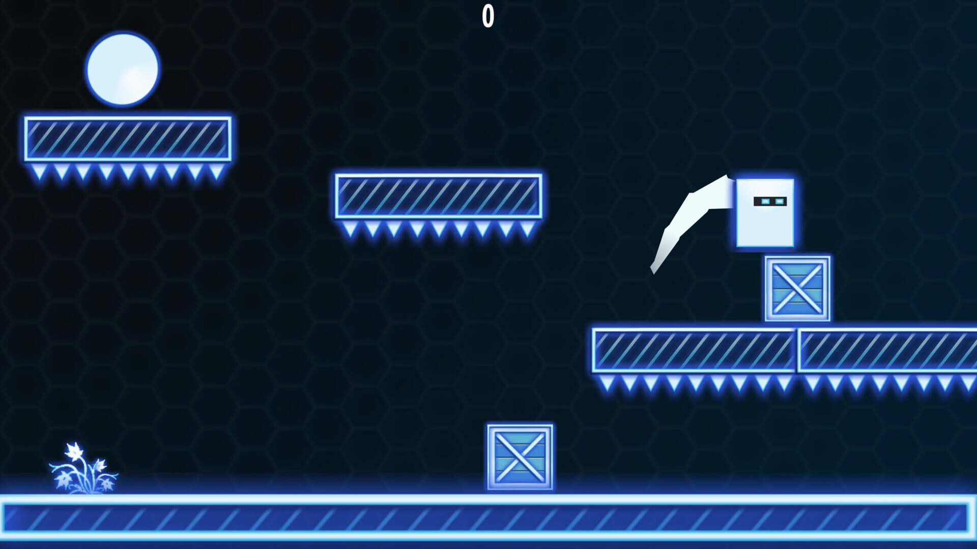 2D Neon Cube screenshot 1