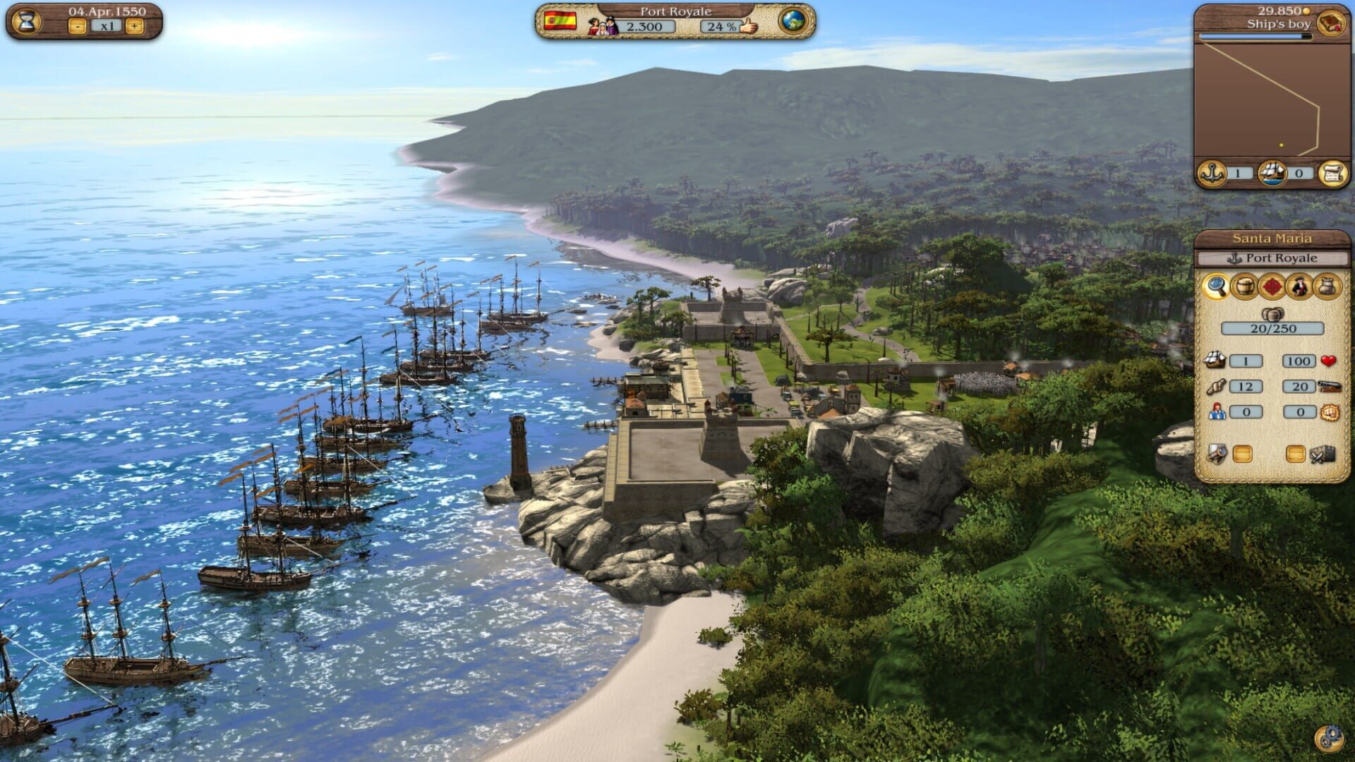 Port Royale 3: Pirates & Merchants screenshot 1