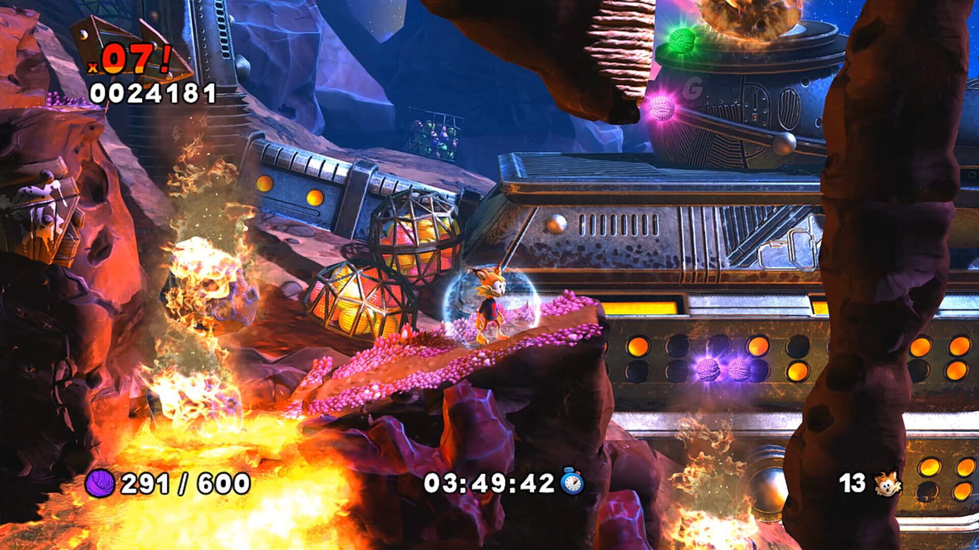 Bubsy: The Woolies Strike Back screenshot 1