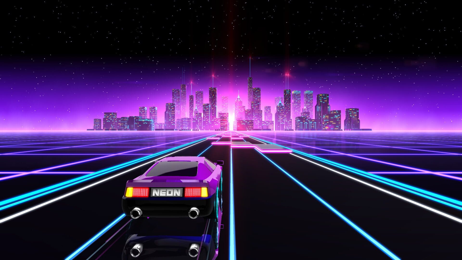 Neon Drive screenshot 1