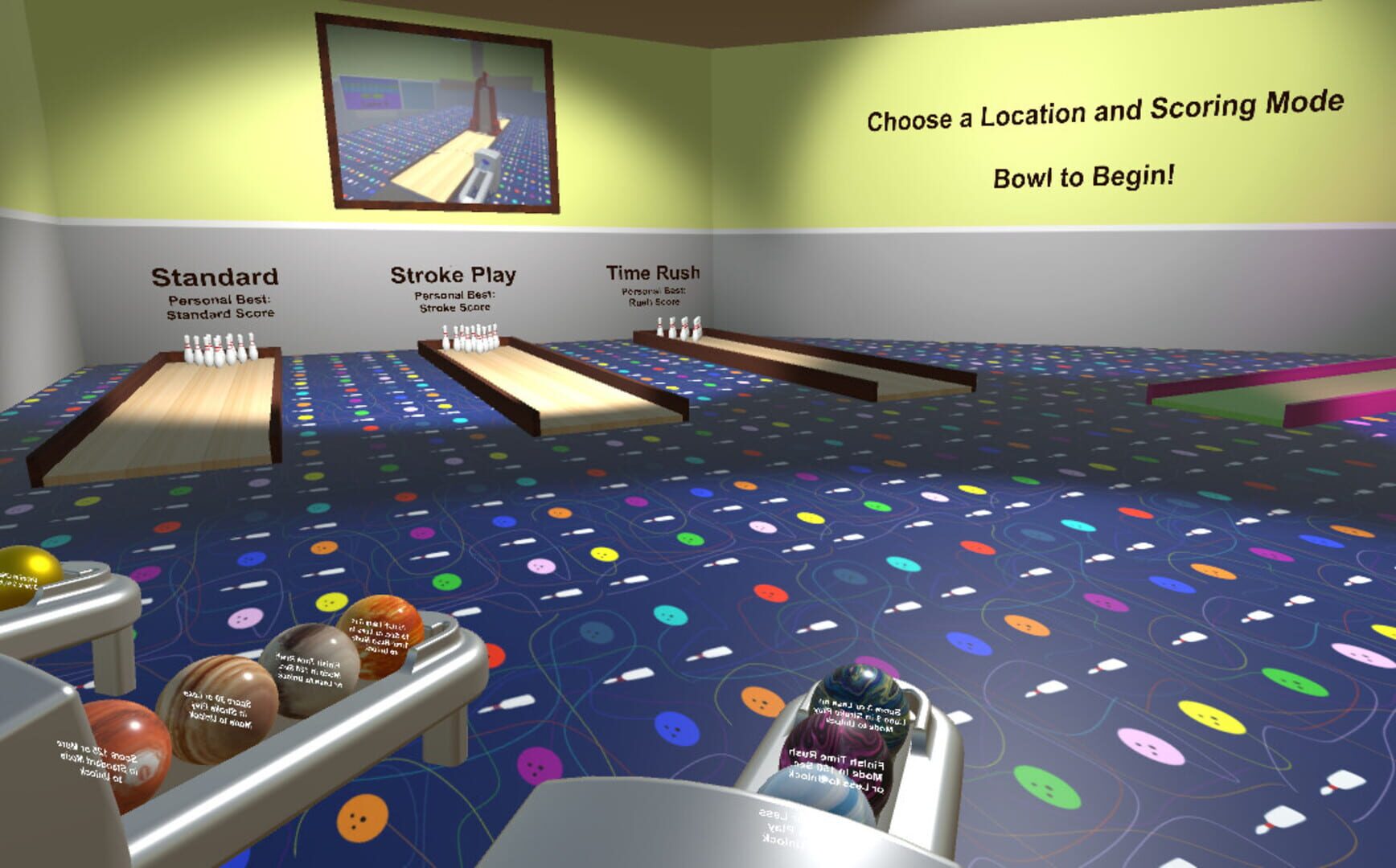 VR Mini Bowling screenshot 1