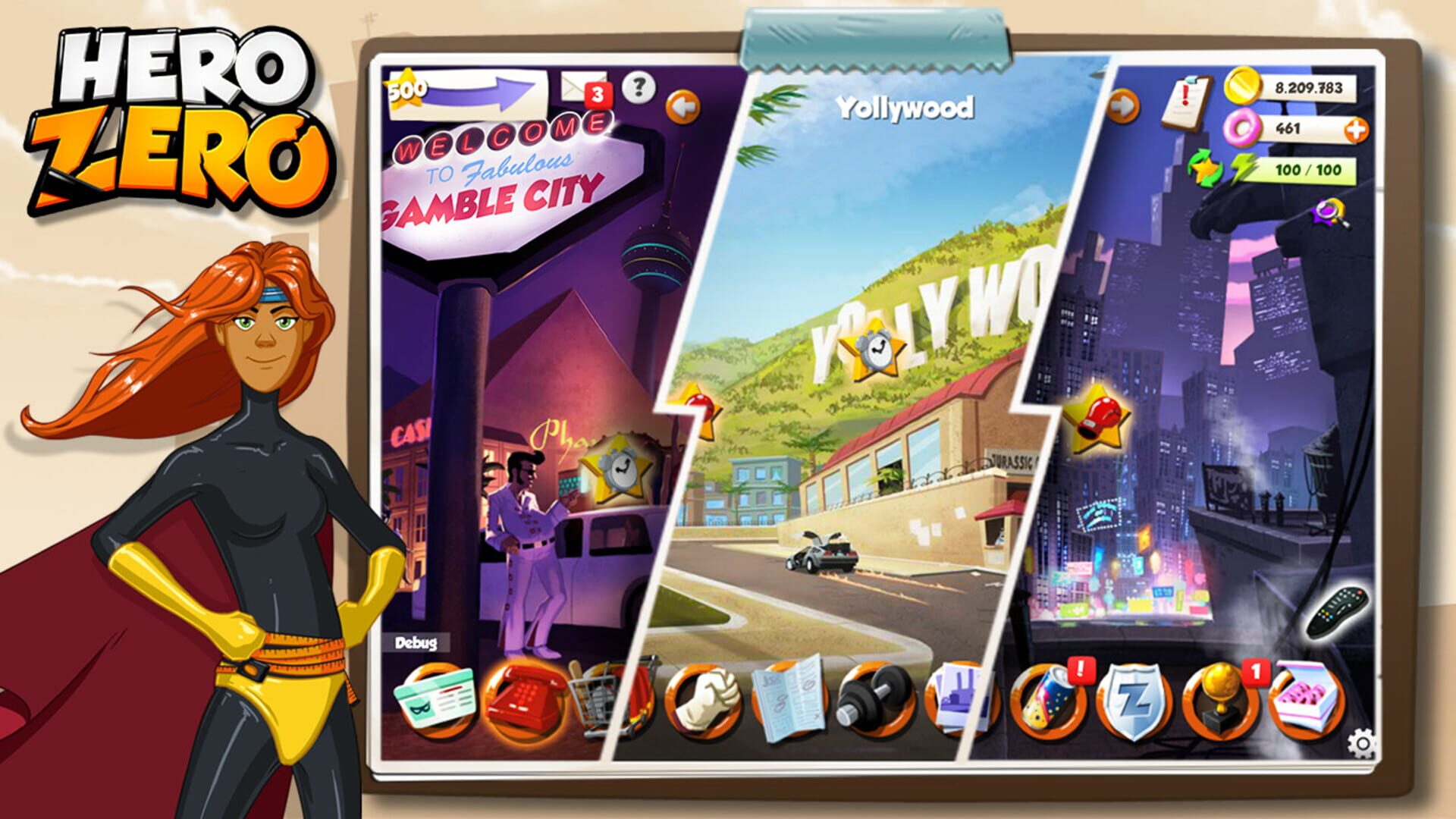Hero Zero screenshot 1