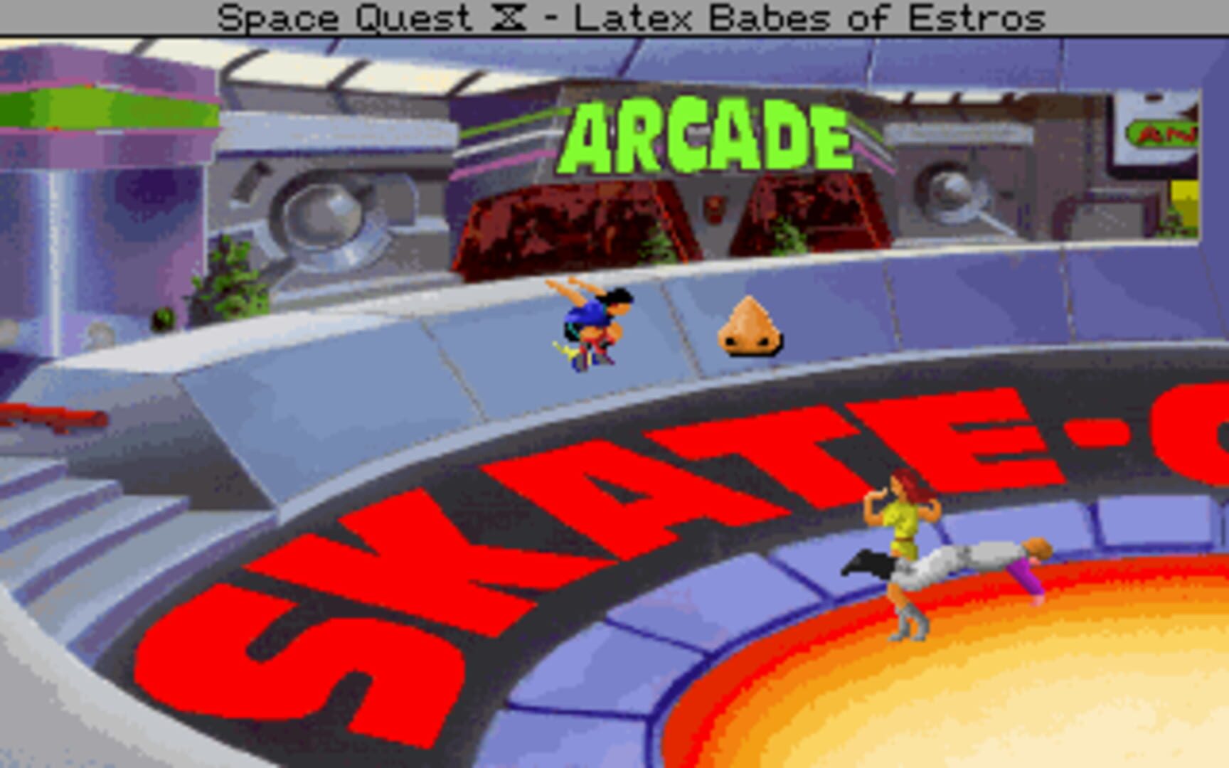 Space Quest IV: Roger Wilco and the Time Rippers screenshot 1