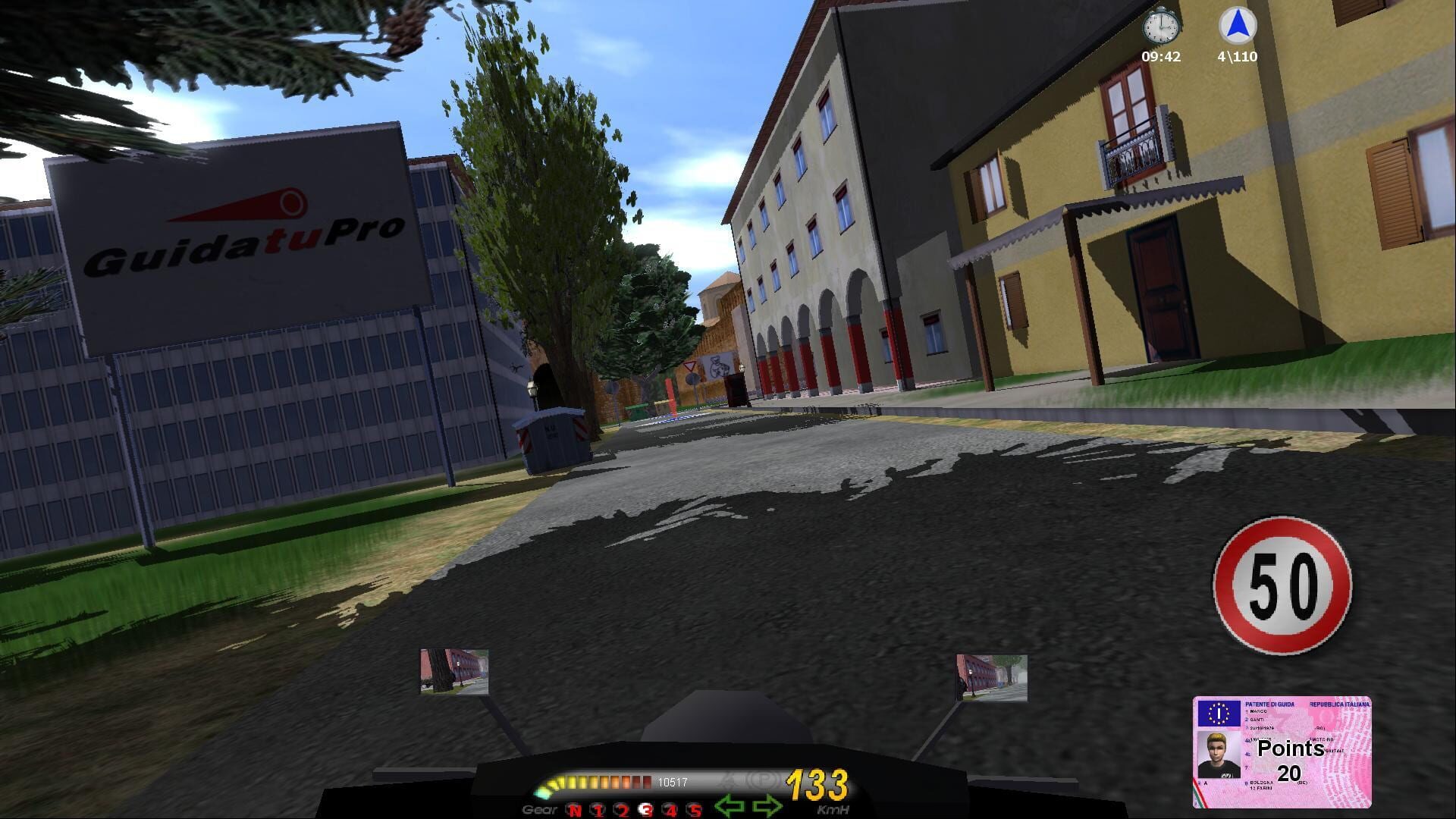 Safety Driving Simulator: Motorbike screenshot 1