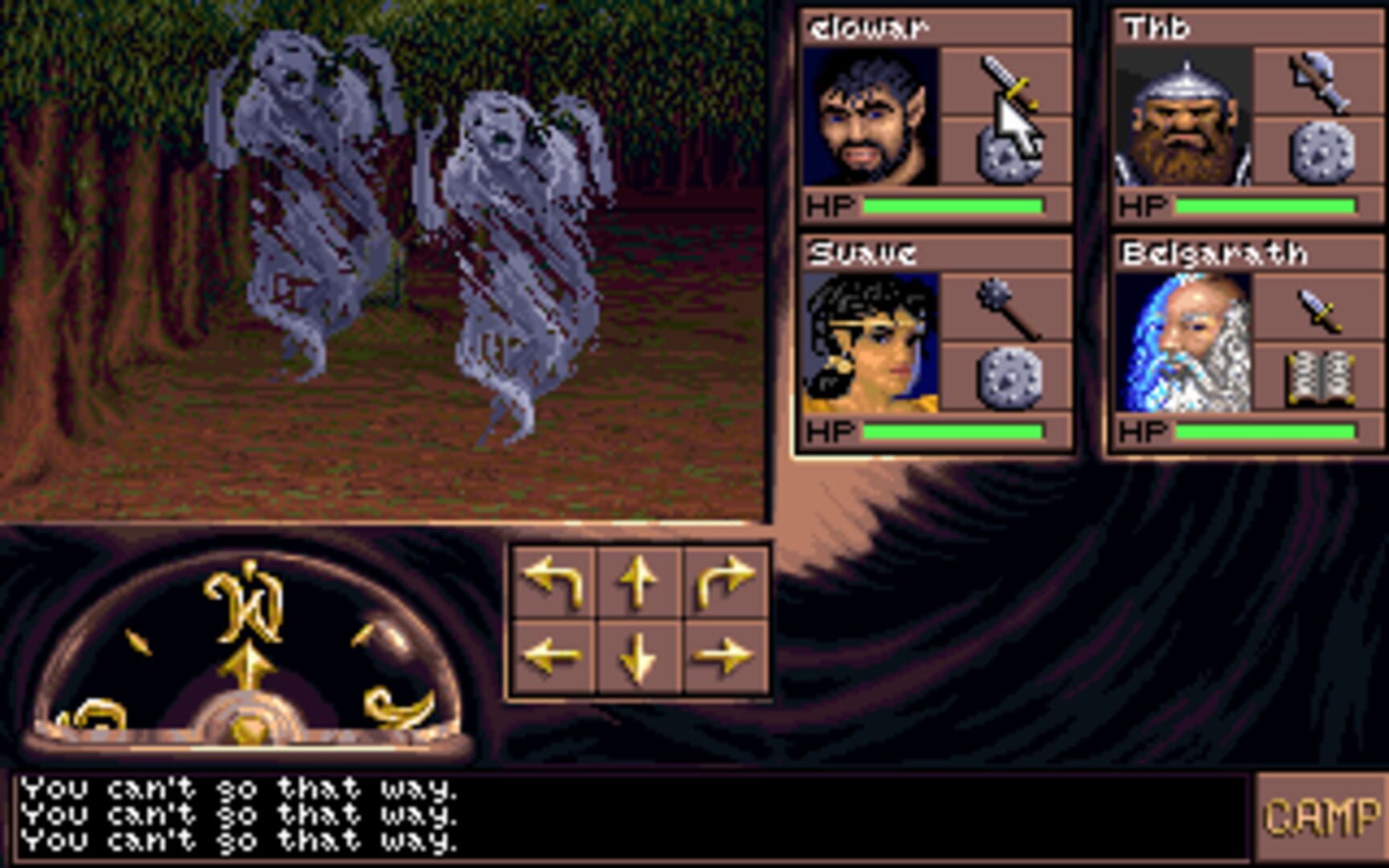 Eye of the Beholder III: Assault on Myth Drannor screenshot 1
