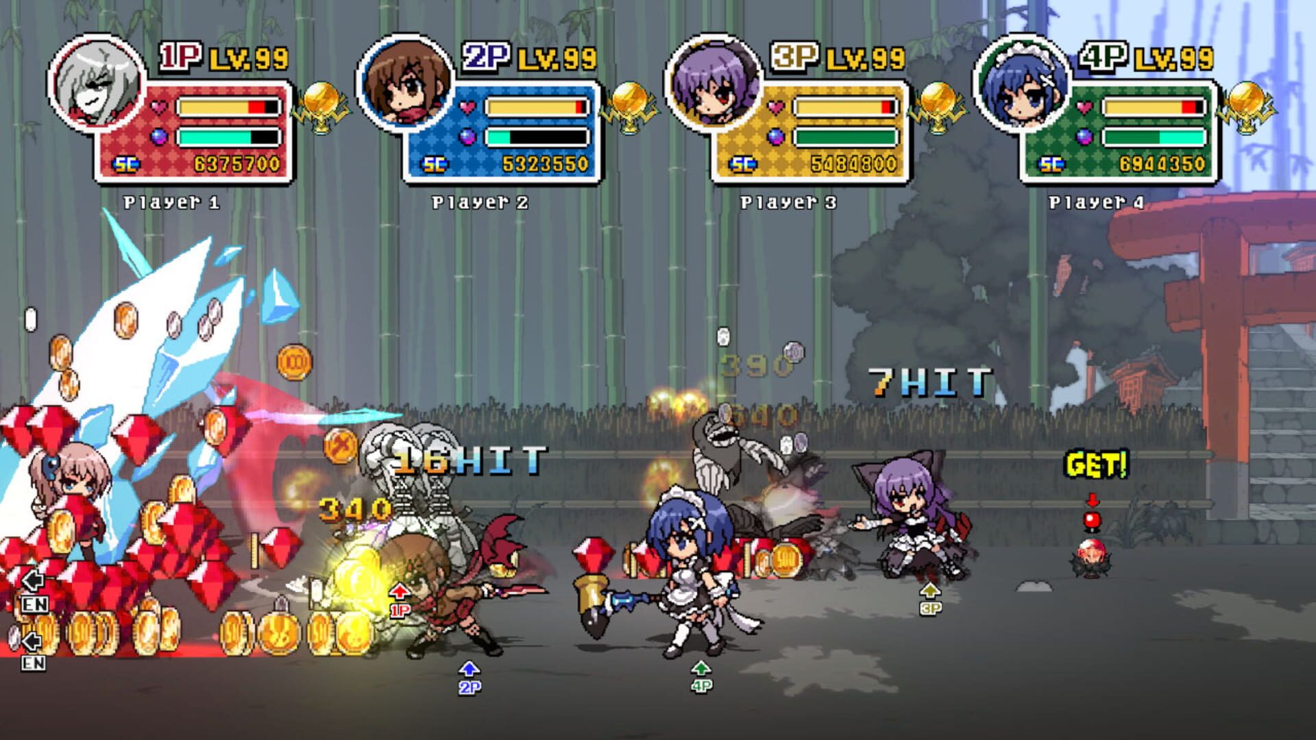 Phantom Breaker: Battle Grounds Overdrive screenshot 1