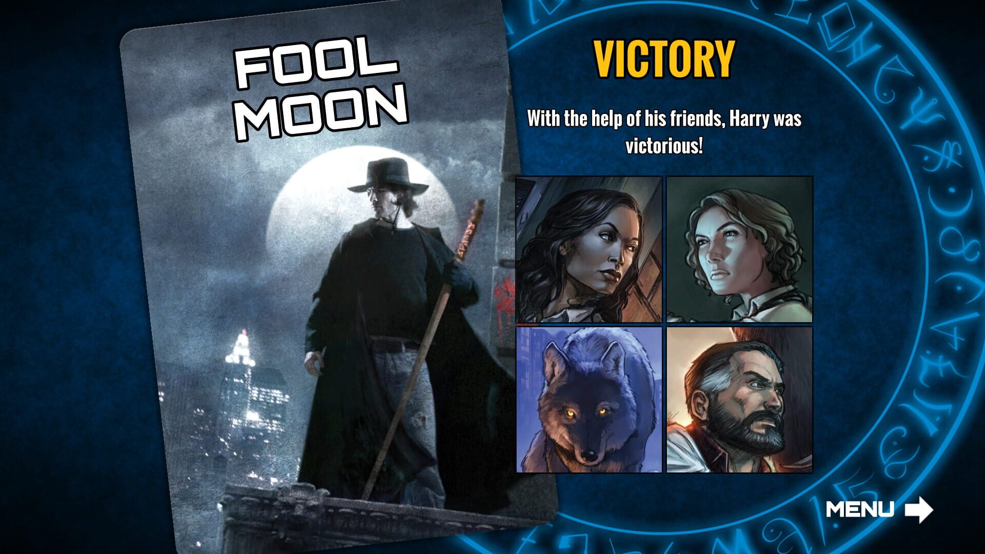 Dresden Files Cooperative Card Game screenshot 1