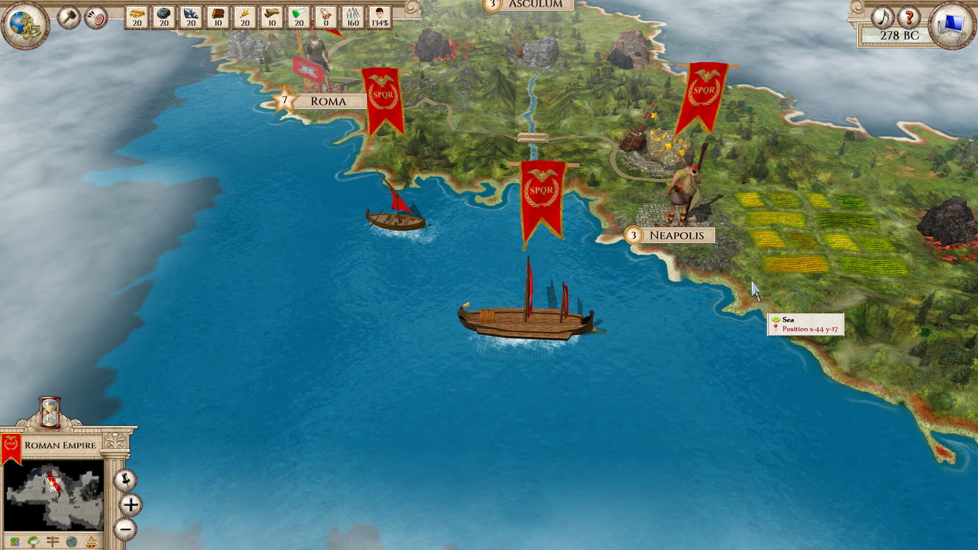 Aggressors: Ancient Rome screenshot 1