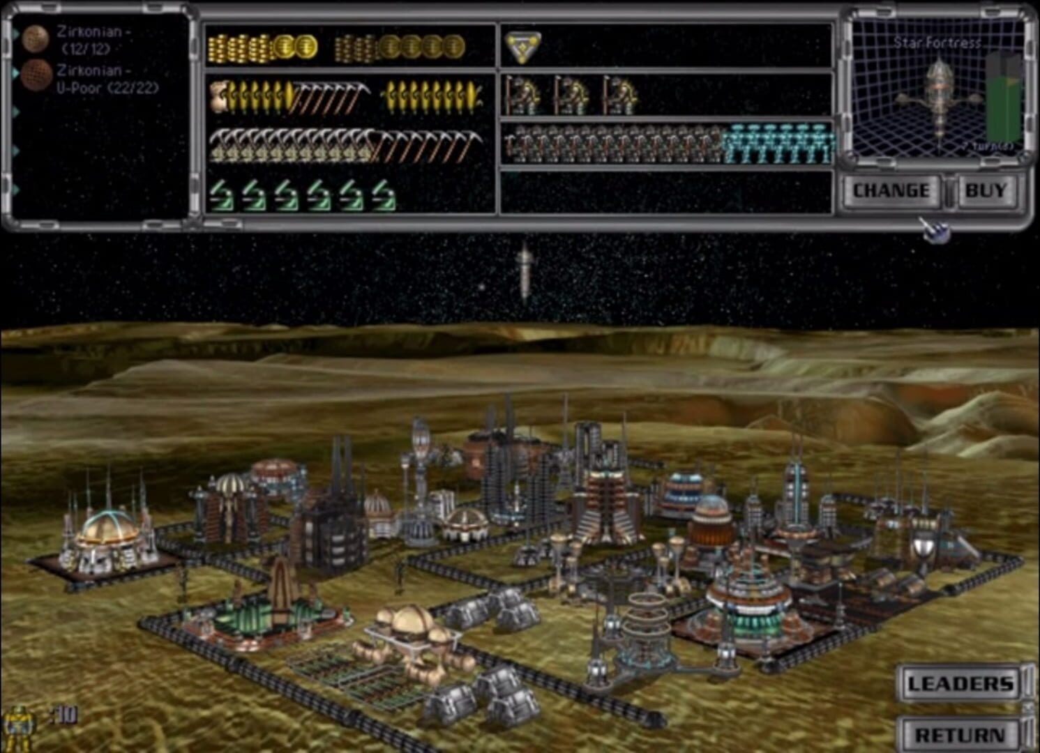Master of Orion II: Battle at Antares screenshot 1