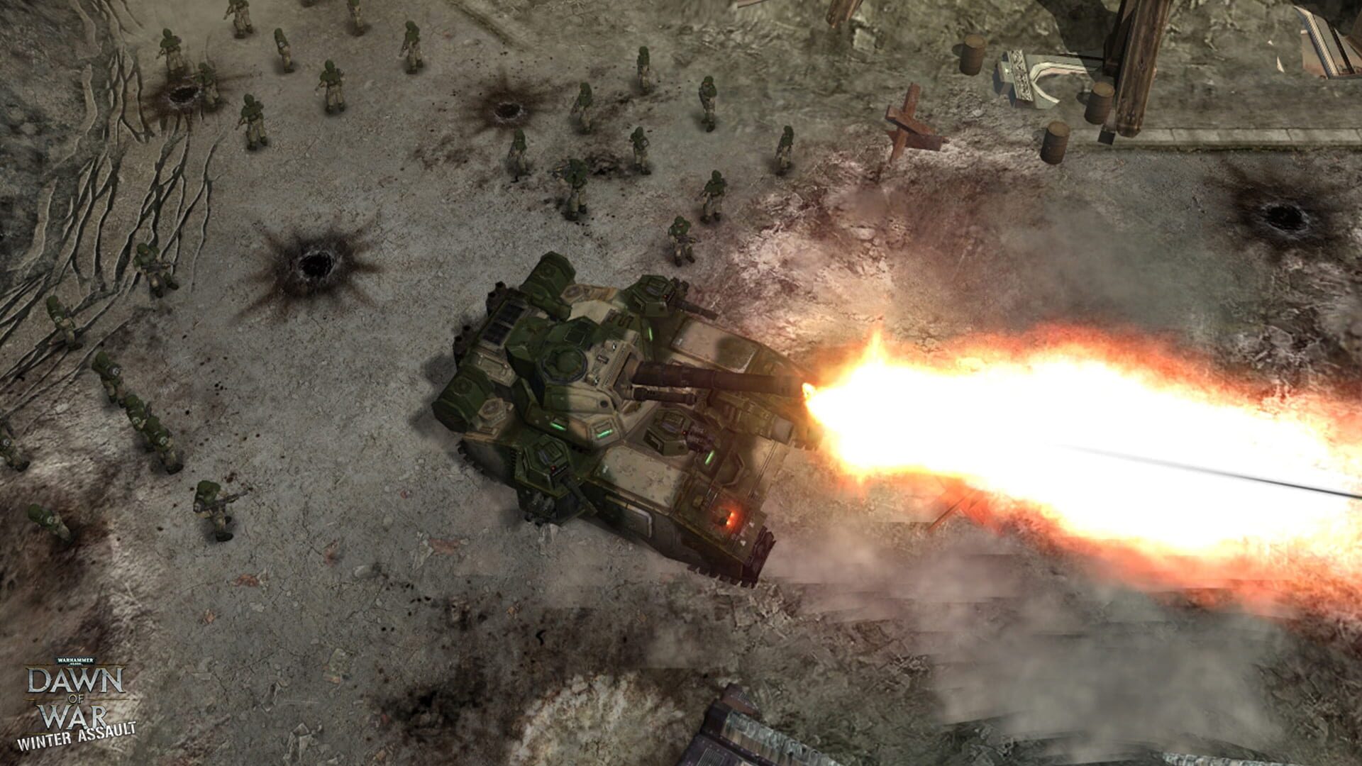 Warhammer 40,000: Dawn of War - Winter Assault screenshot 1