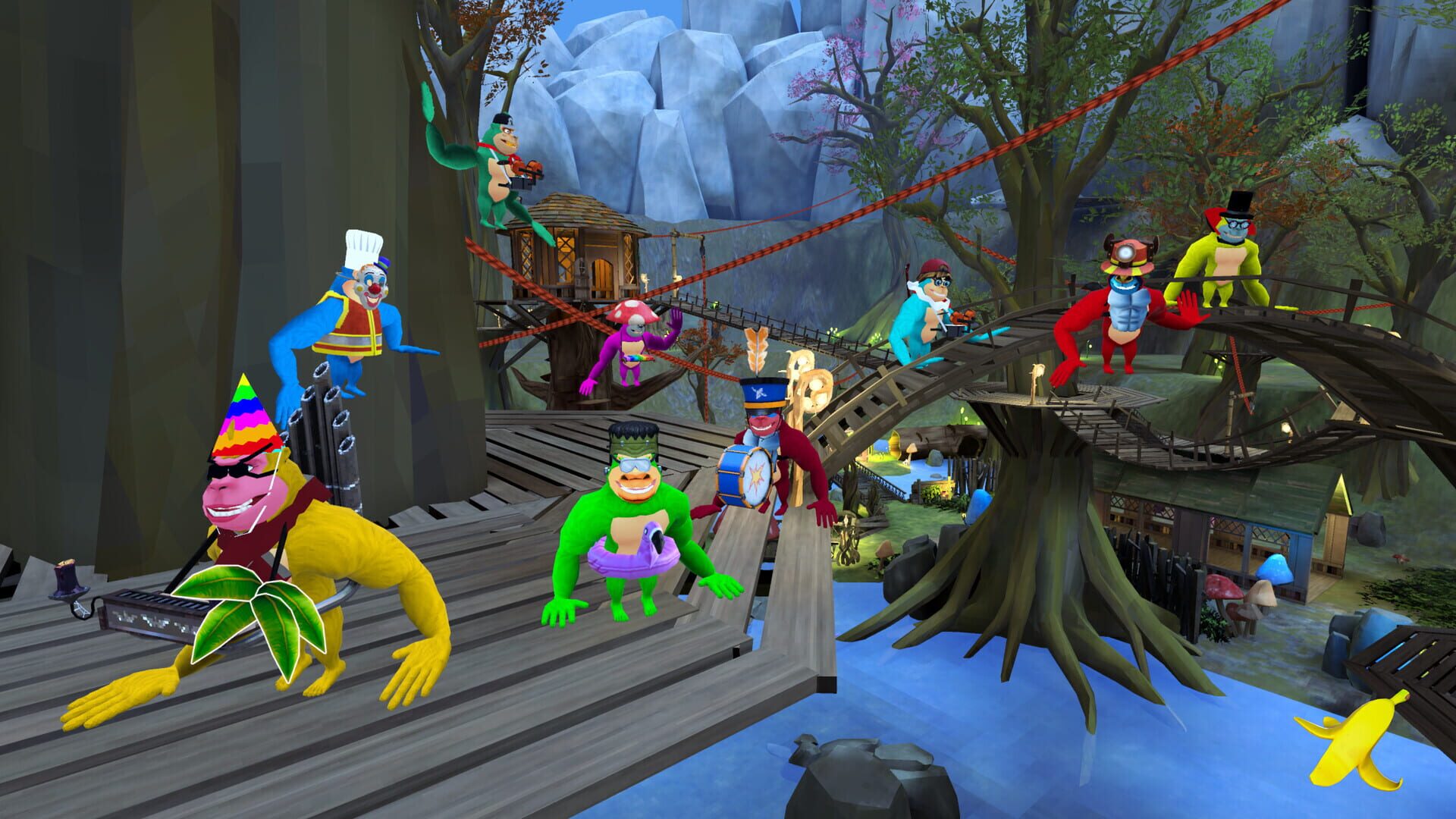 Monkey Tag Arena screenshot 1