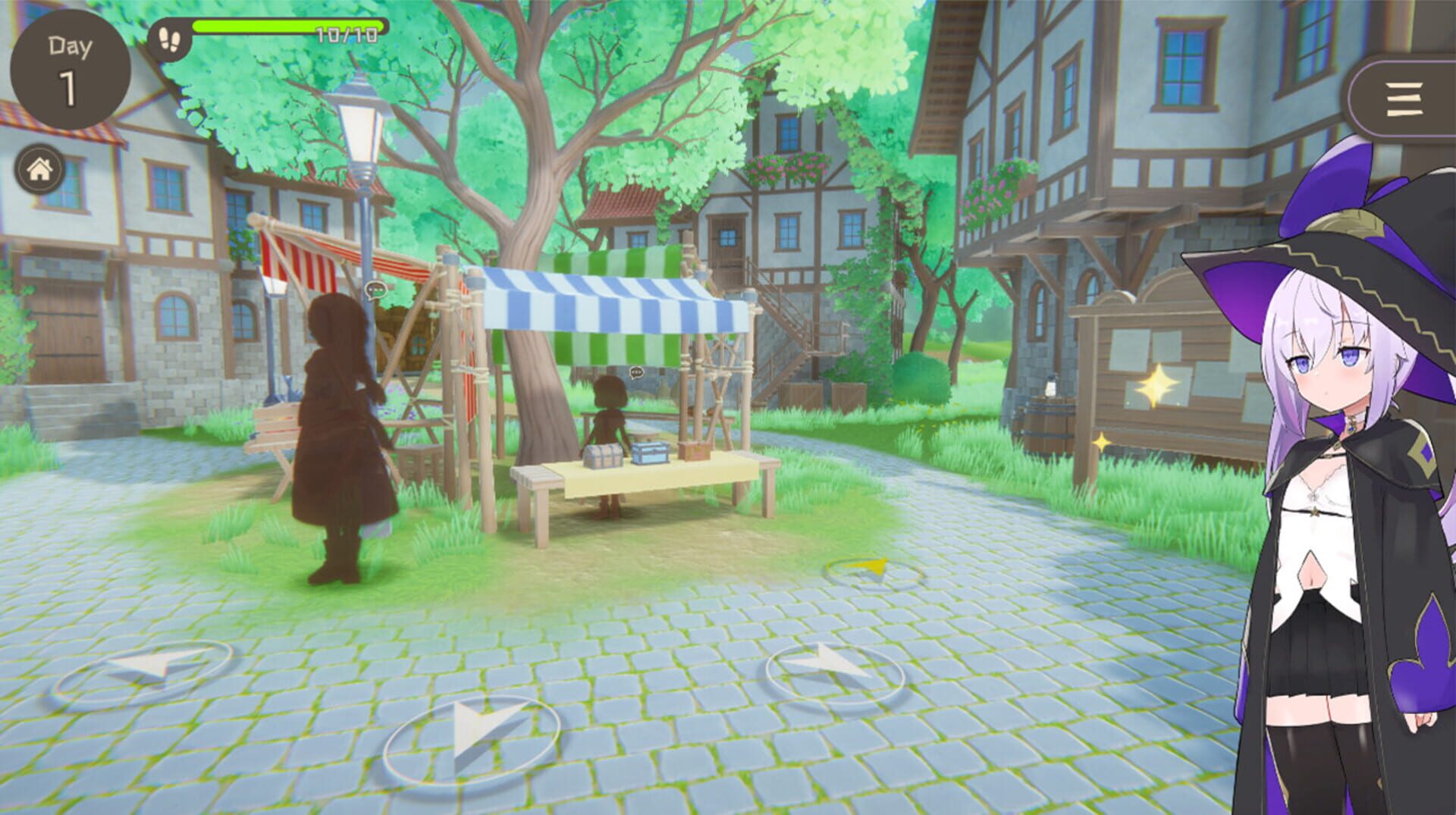 Kurone's Feelings: Apprentice Witch of Starfall Village screenshot 1