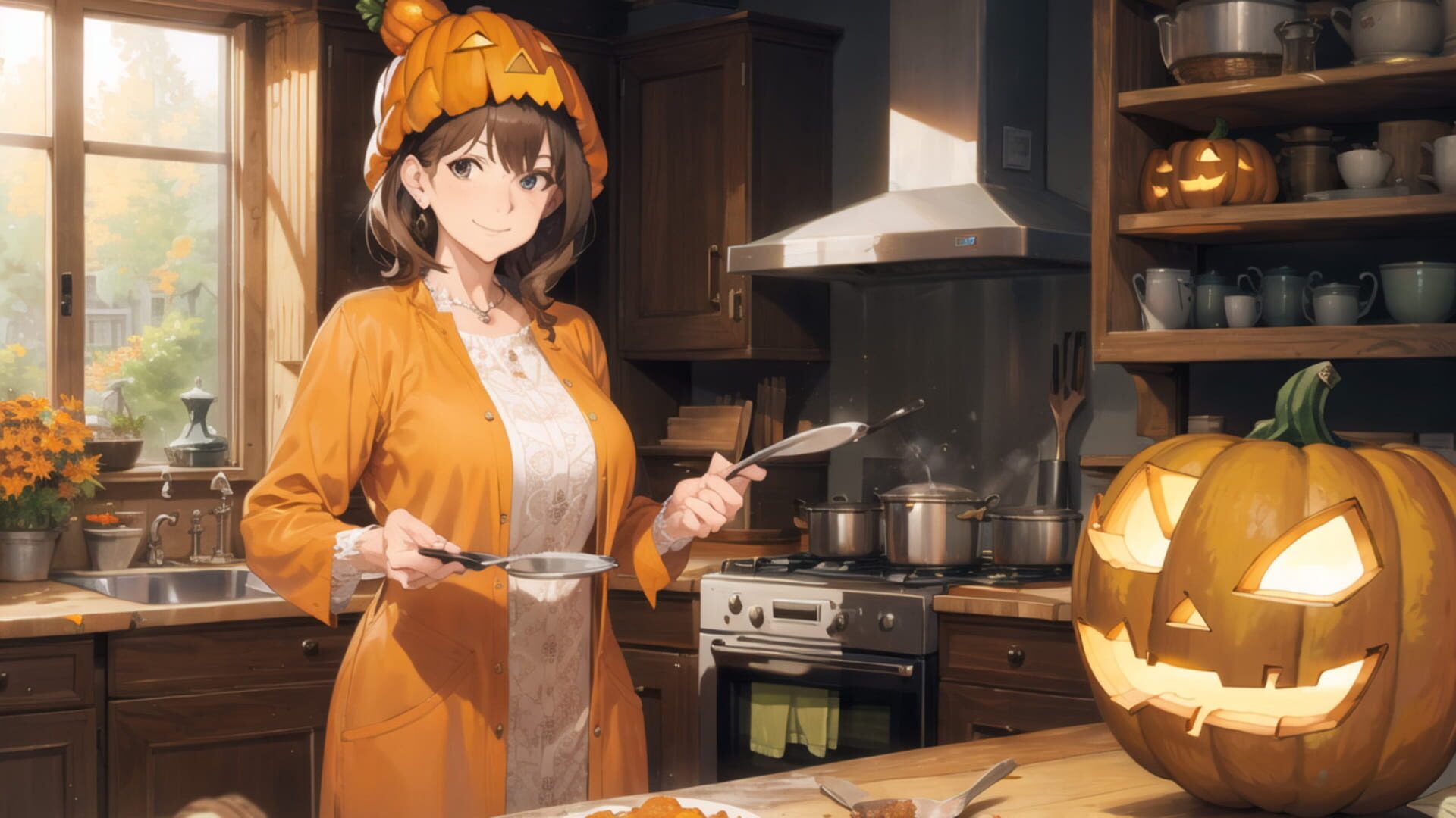 Anime Girls: Puffy Pumpkin screenshot 1