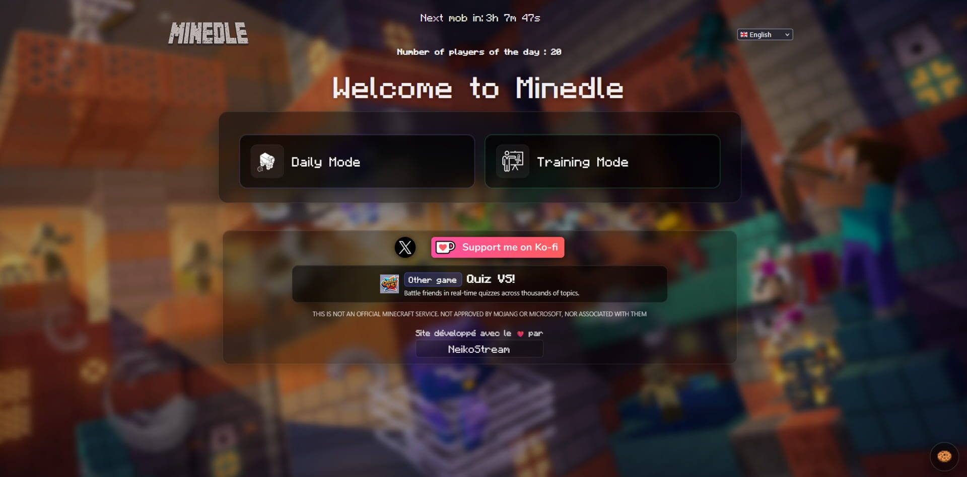 Minedle screenshot 1