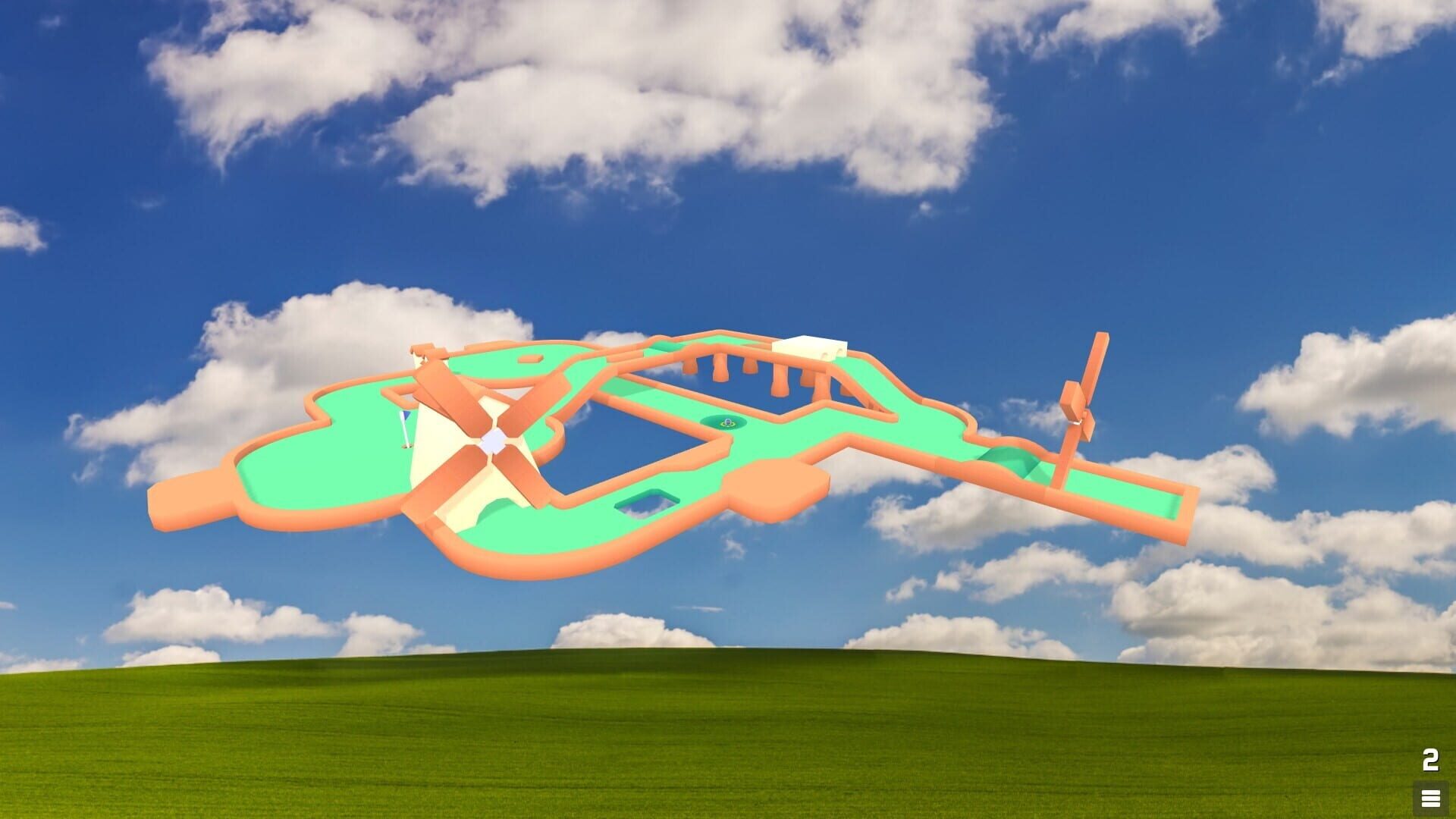 Desktop Golf screenshot 1
